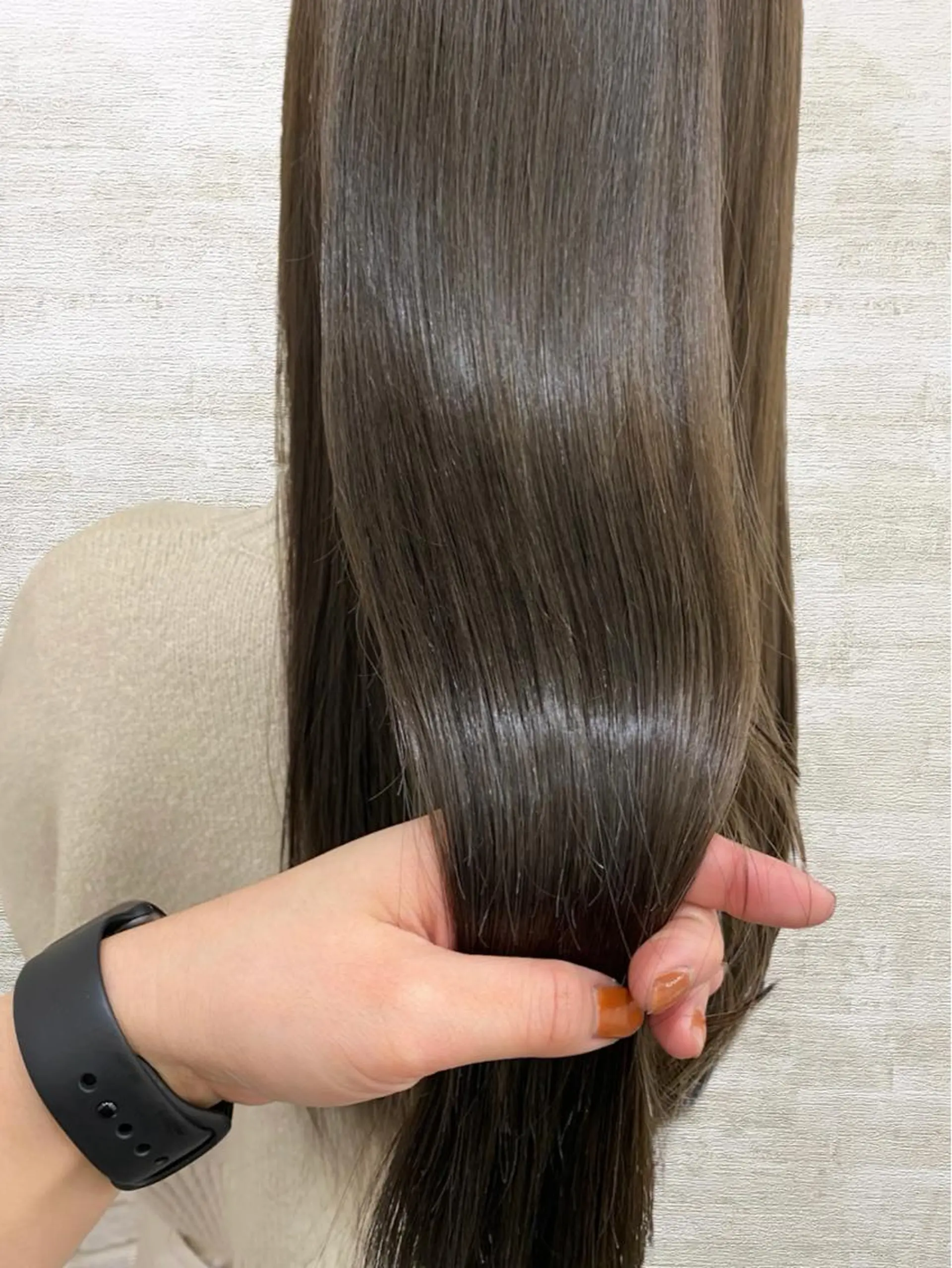 ロング 髪質改善 縮毛矯正 トリートメント ヘアカラー トリートメント 髪質改善&ヘアケア 永山若奈のヘアスタイル