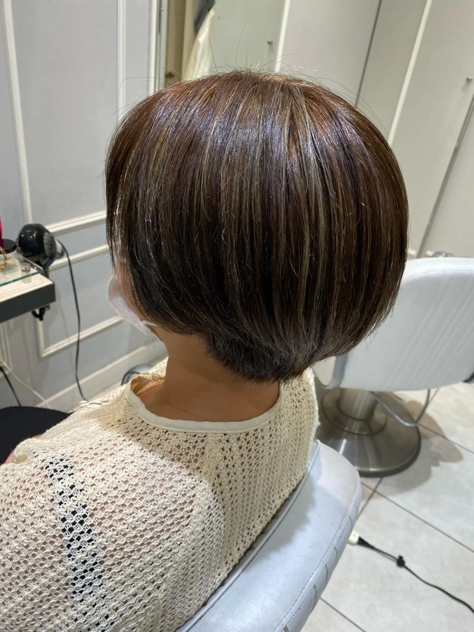 ショート カラー ハイライトカラー ハイライト mira share salon所属・ブリーチカラー🐼 sayukiのヘアスタイル