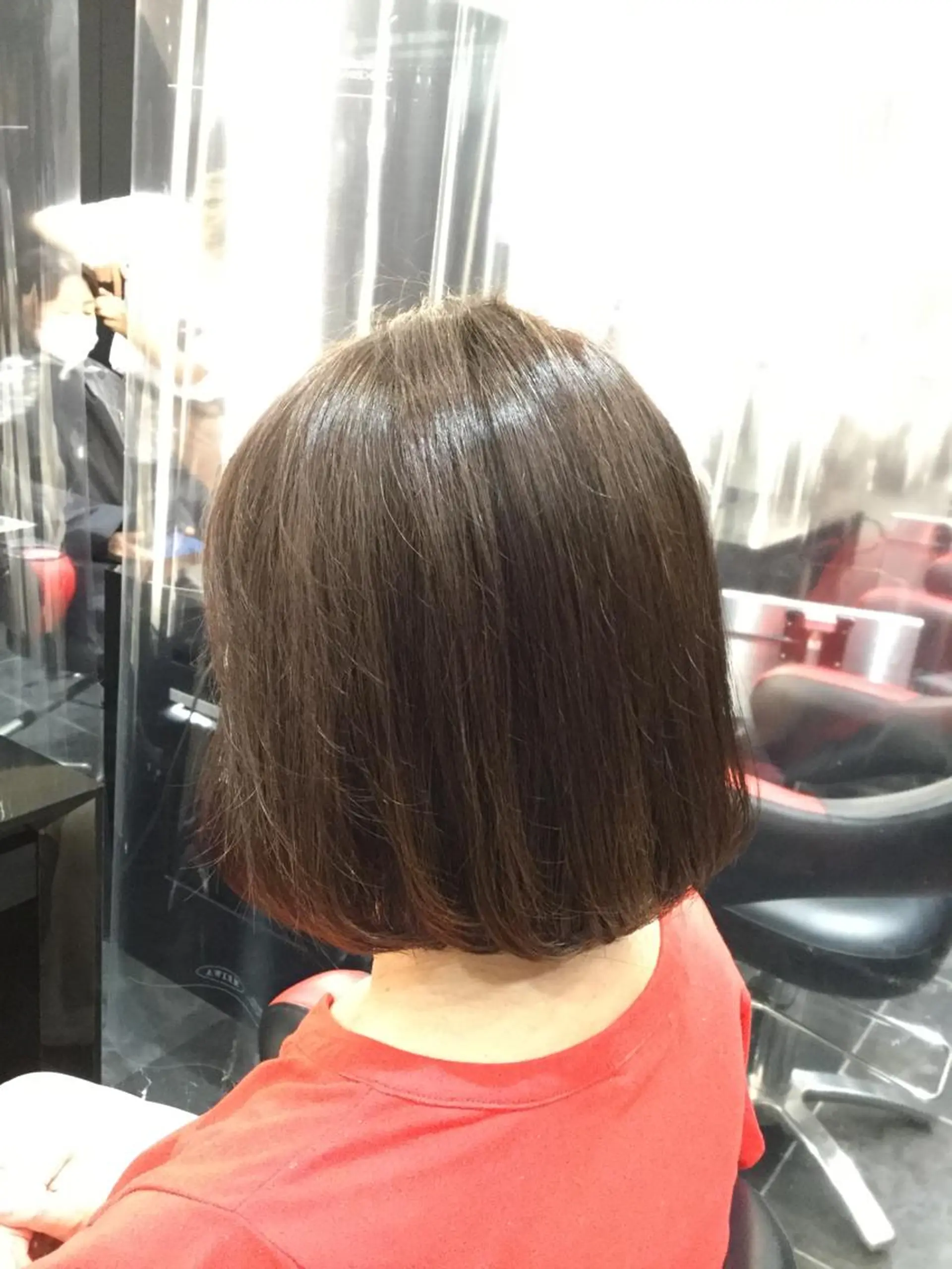 ミディアム カラー Annon プライベートサロンのヘアスタイル