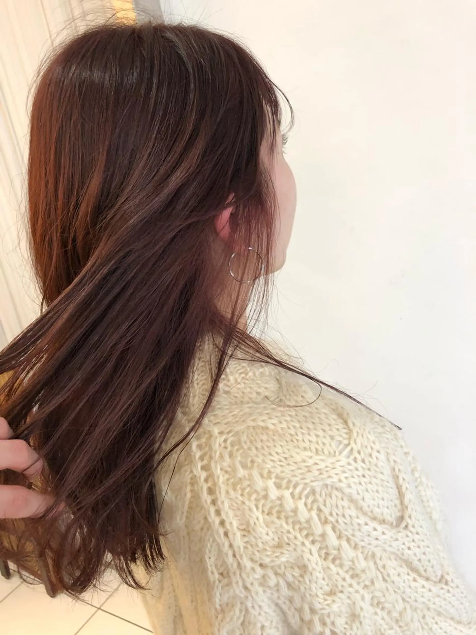 ロング カラー GLROW haruhiのヘアスタイル