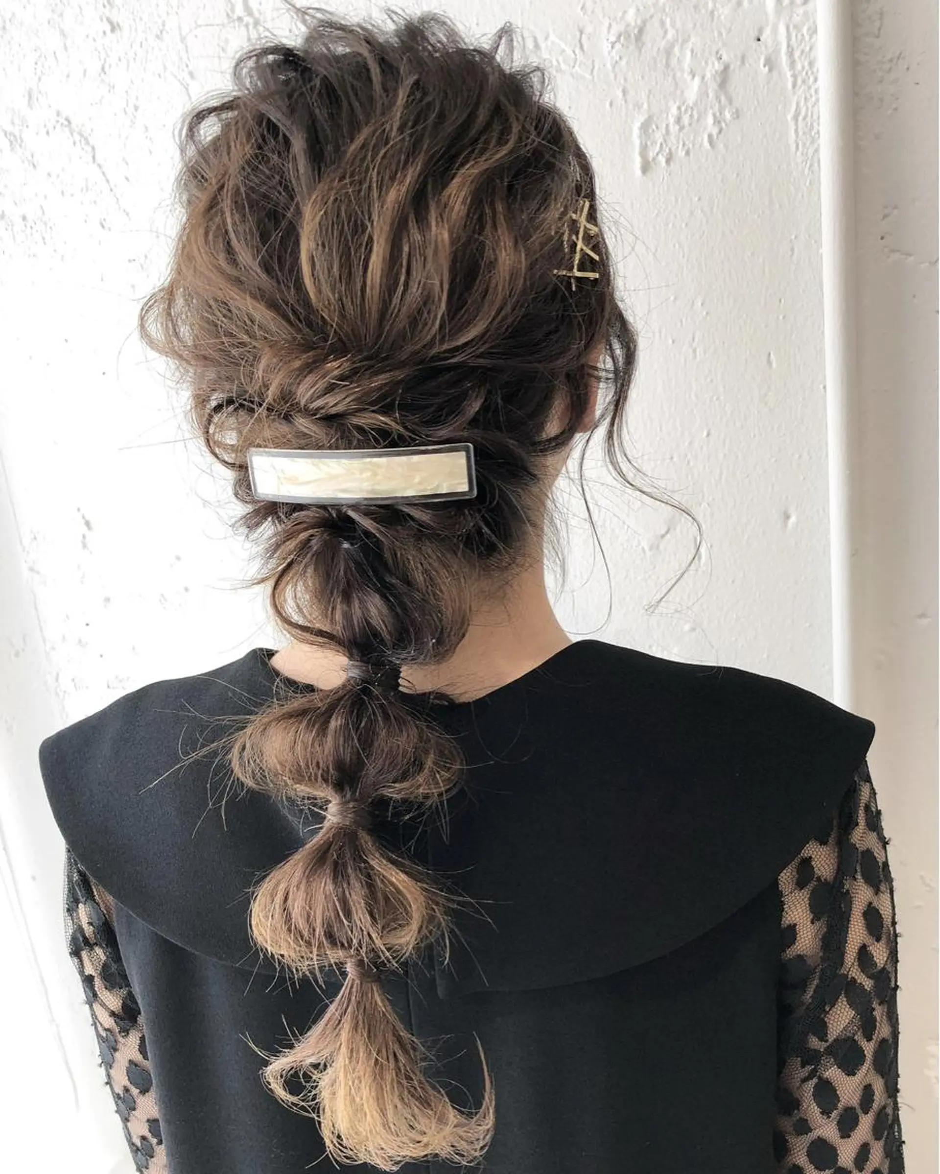 ロング カラー ヘアアレンジ 👩🏻ボブ/ 髪質改善ダブルカラーのヘアスタイル