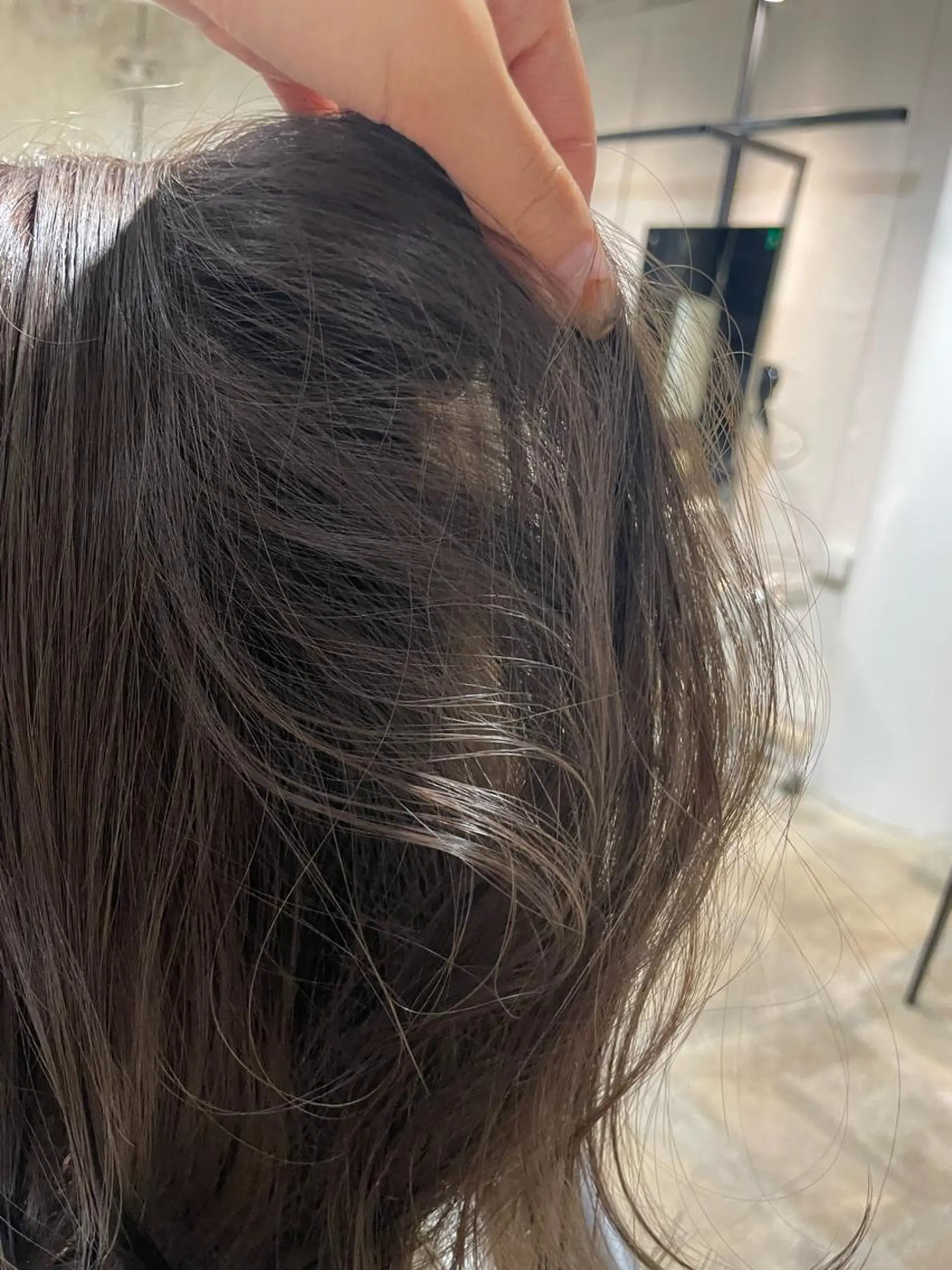 カラー ブリーチ カット ヘアカラー トリートメント 梅田美容室/レイヤー カット/ナナミ🎞のヘアスタイル