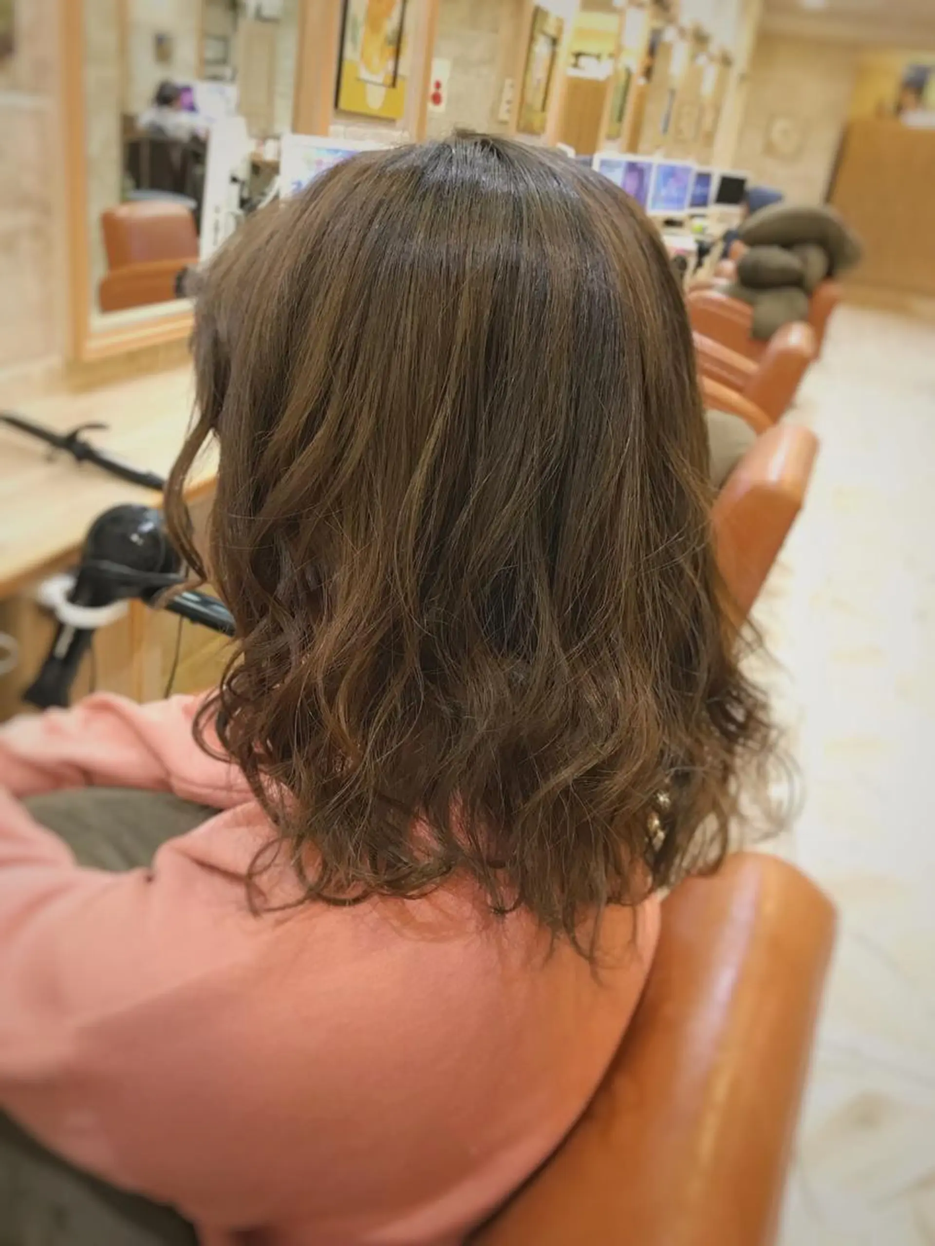 ミディアム カラー 《Zina札幌大通》 Hinano🐻のヘアスタイル