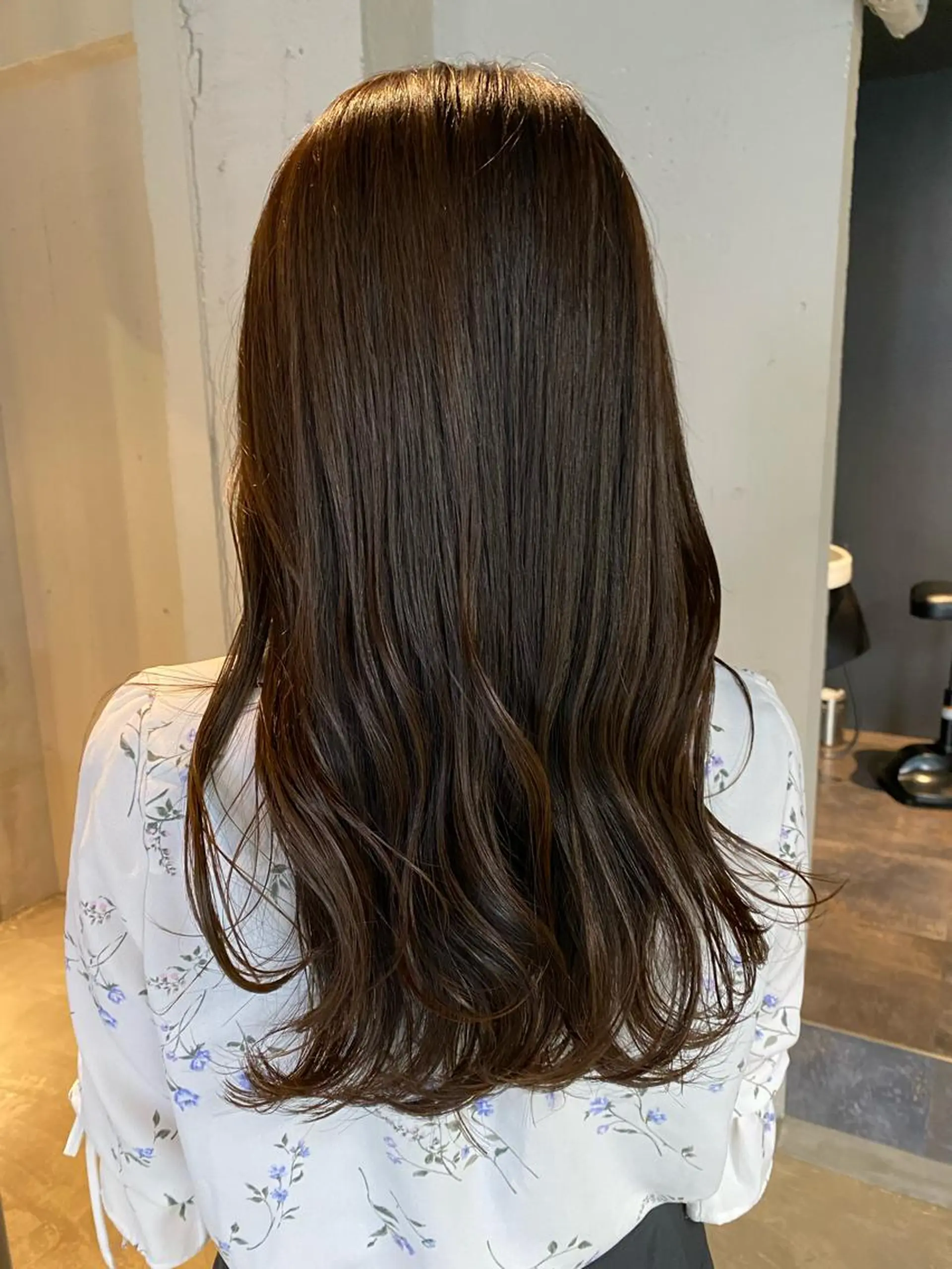 ロング カラー カット ヘアカラー トリートメント 艶髪/髪質改善/ MONSO山本のヘアスタイル