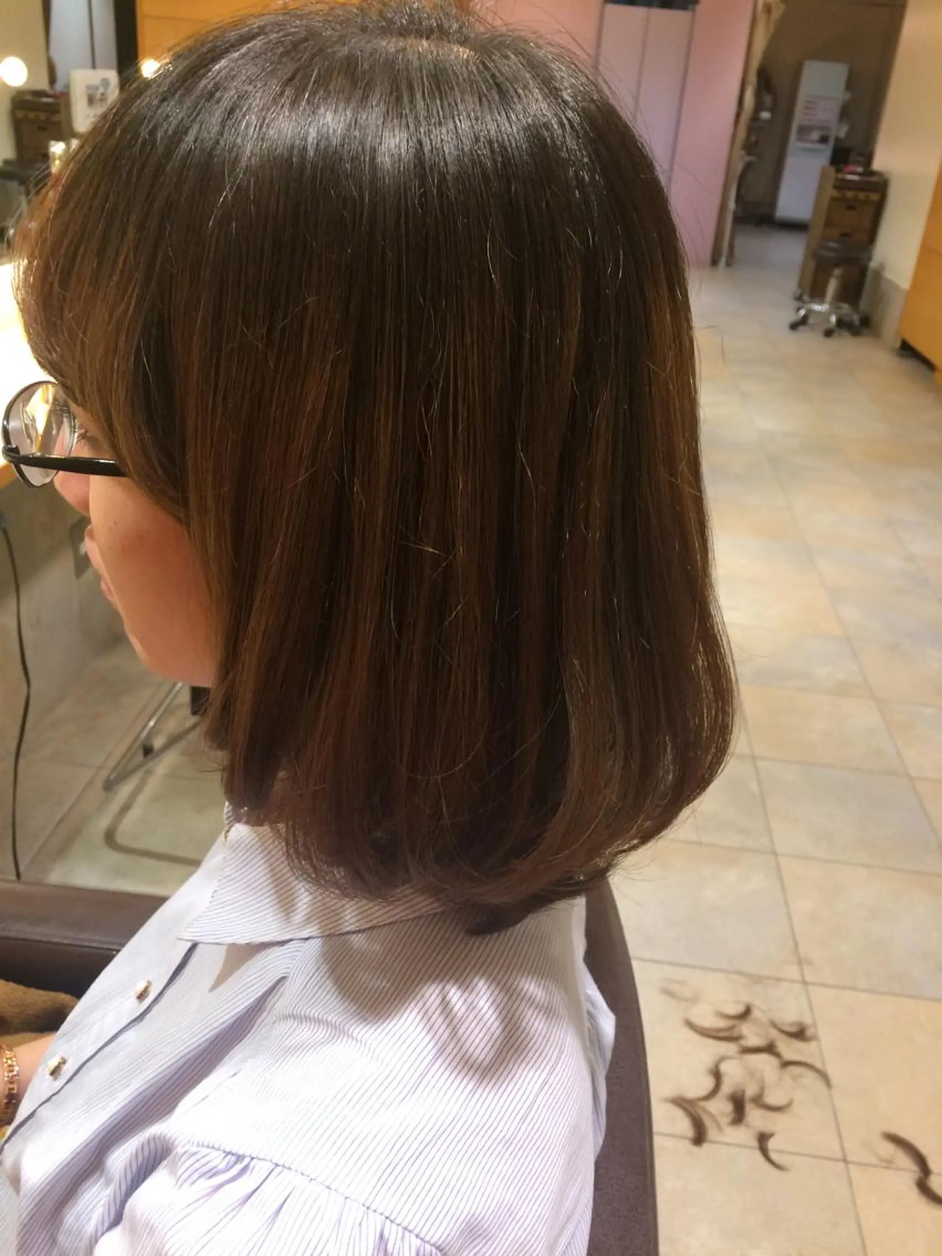 ミディアム カラー パーマ ヘアアレンジ メンズパーマの巨匠 鈴木純のヘアスタイル