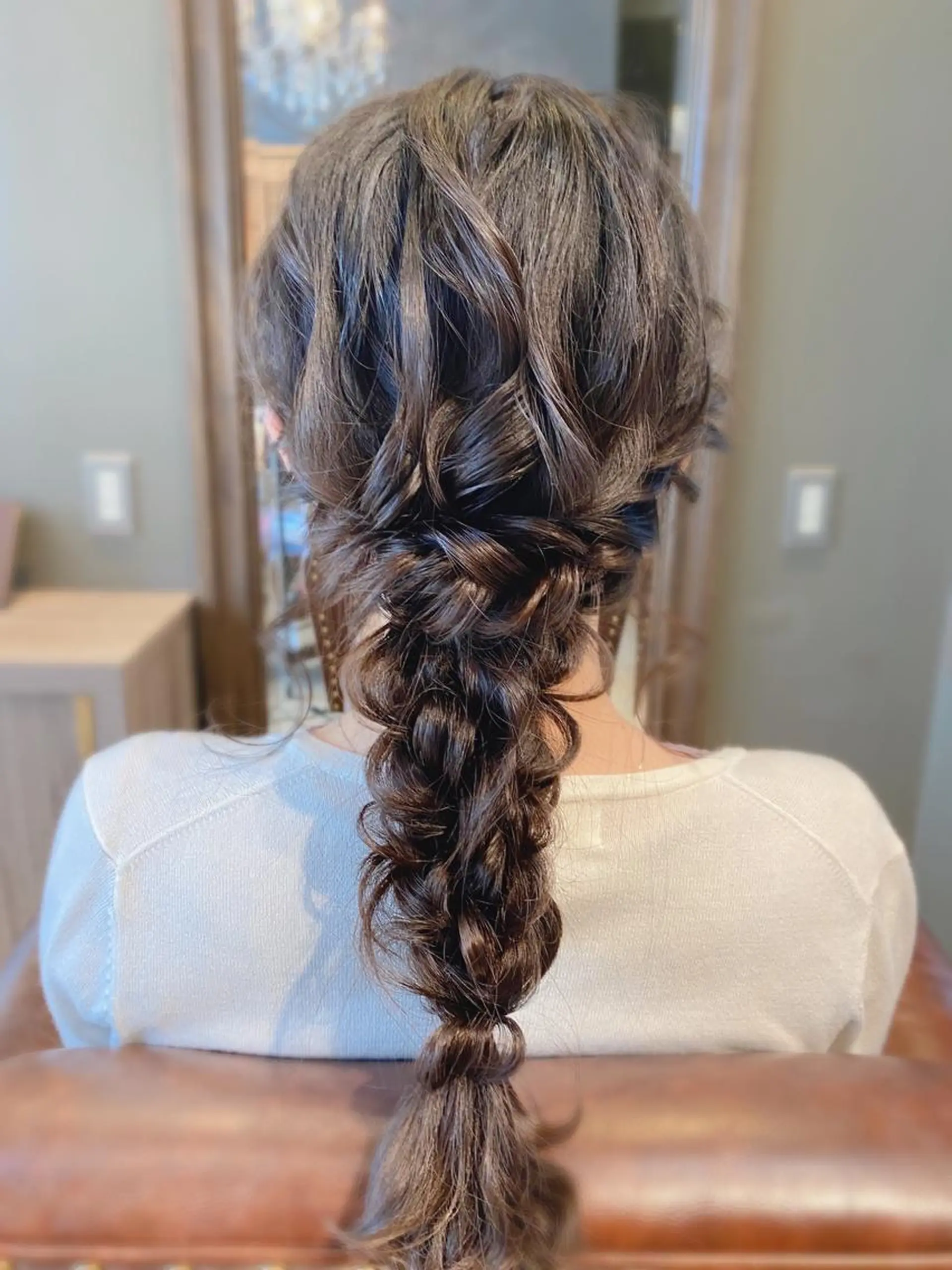 ヘアアレンジ LOANA カラー &縮毛モデル募集のヘアスタイル