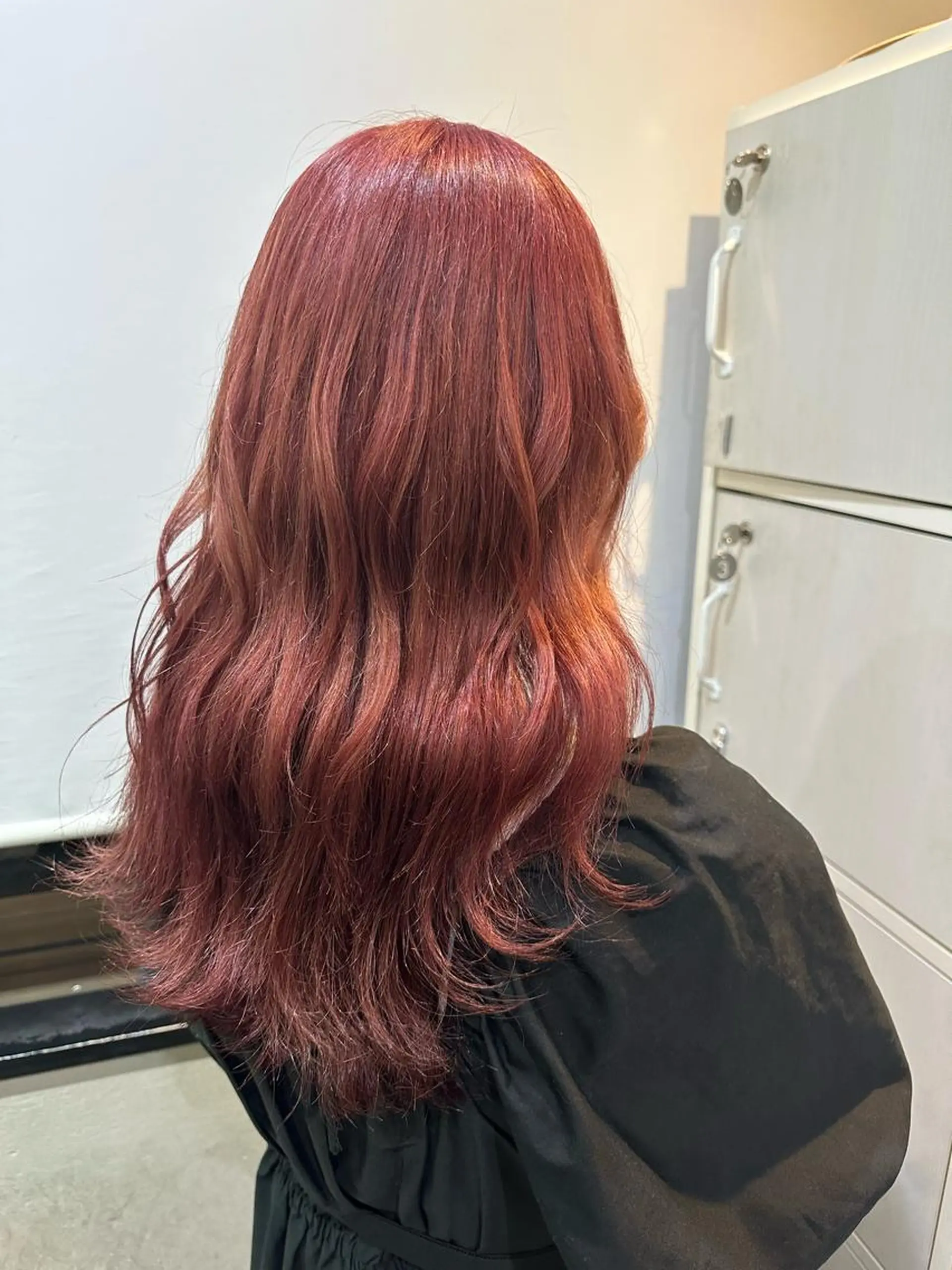 ロング カラー ピンクカラー カット ヘアカラー 🎀PALOOZA SAYU🎀のヘアスタイル