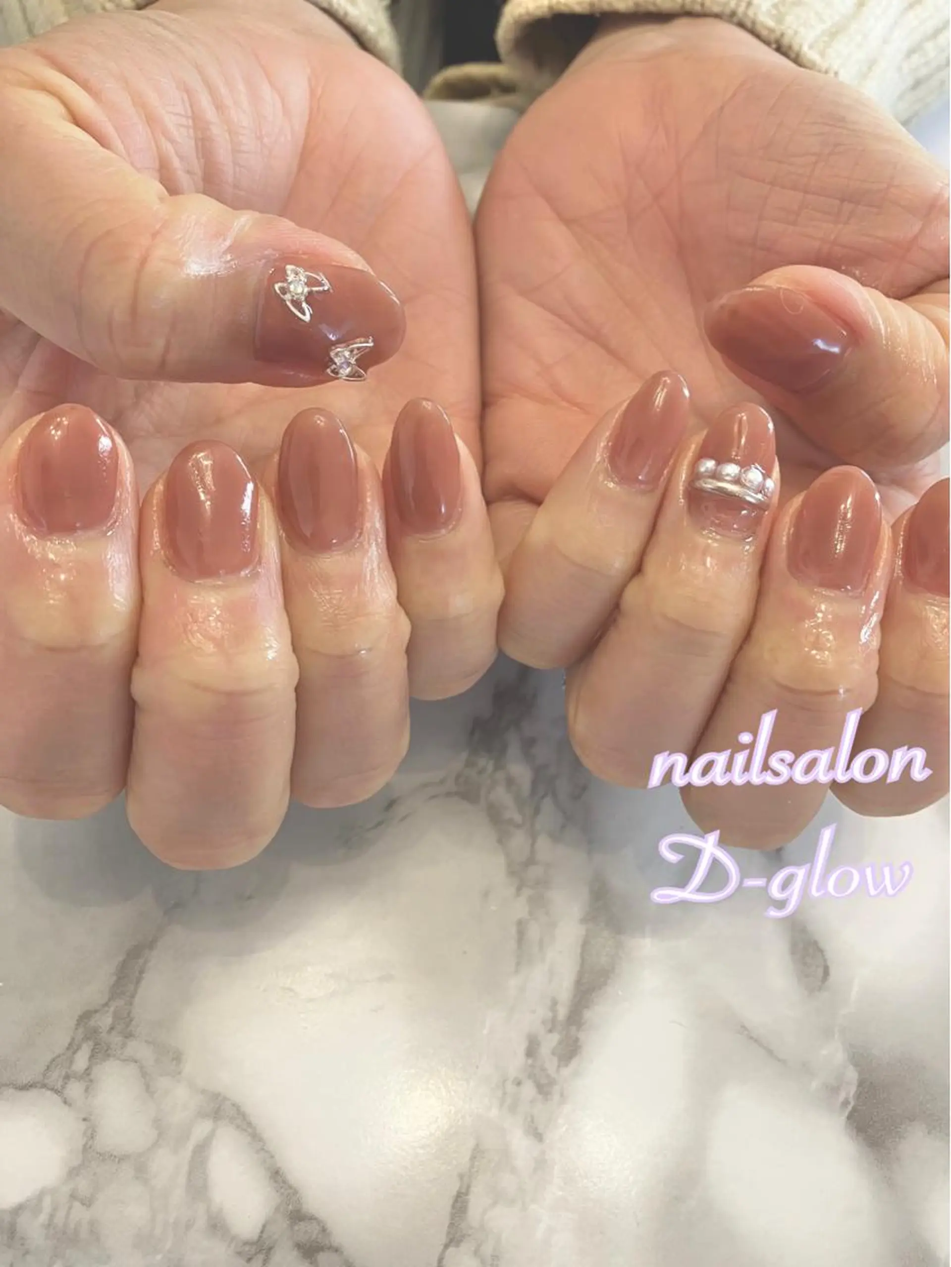 ネイル ハンドネイル ネイルサロン D-glowのネイルデザイン