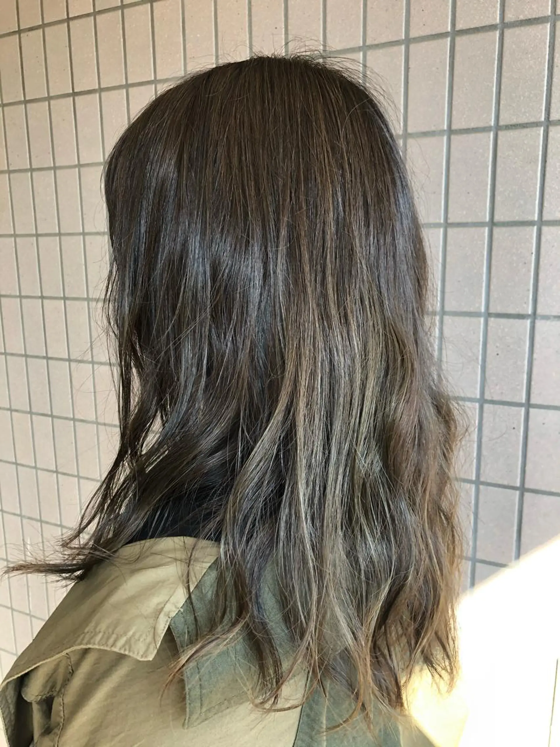 ロング カラー 清水 彬允のヘアスタイル
