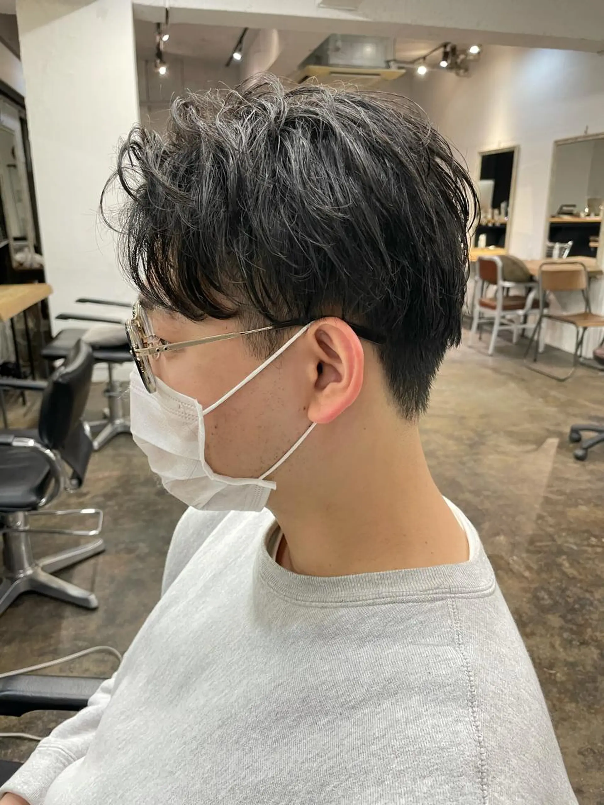 ショート メンズ warme所属・メンズパーマ メンズ特化ryoのヘアスタイル