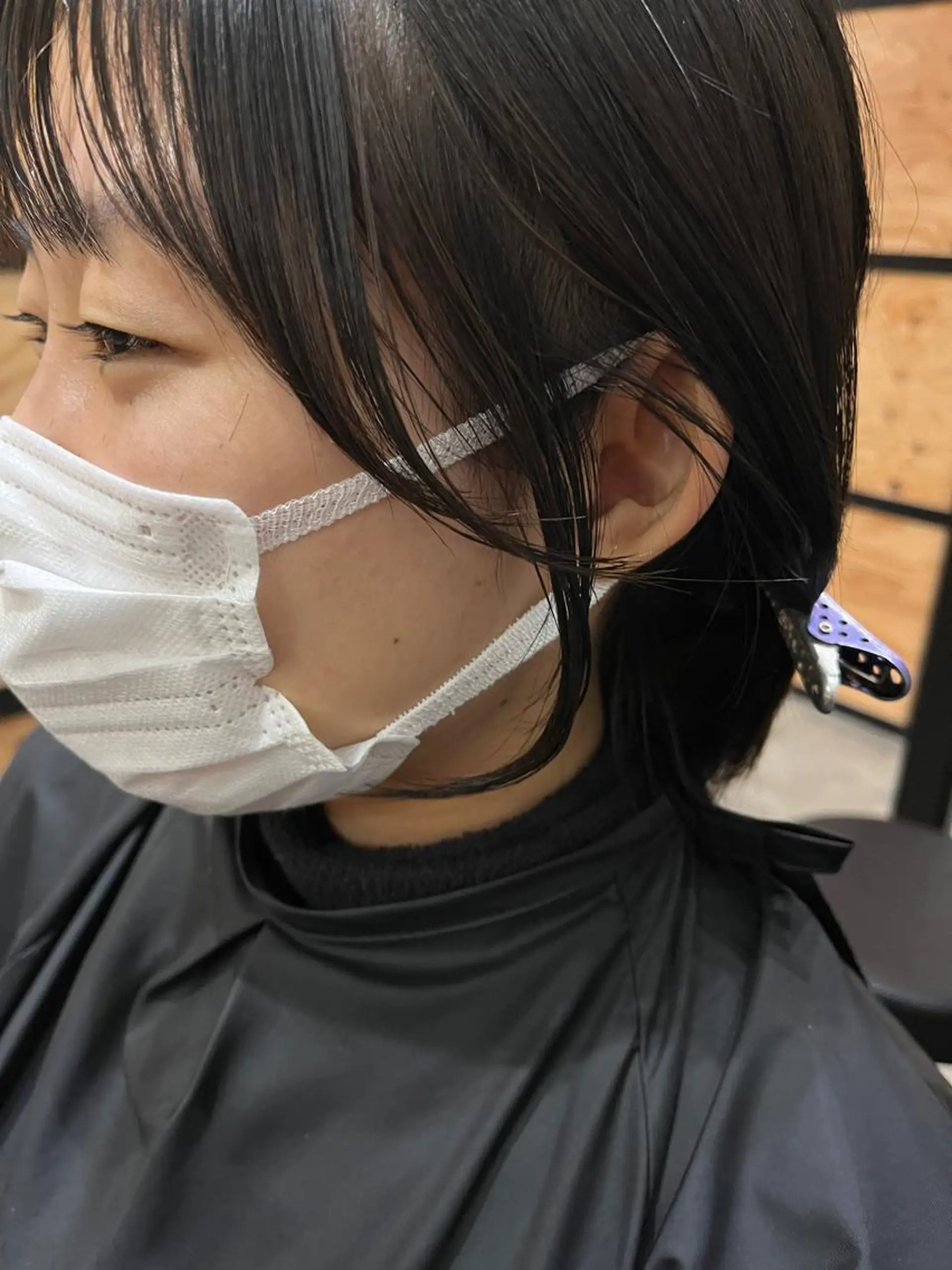 セミロング カラー パーマ ヘアアレンジ メンズ キッズ ネイル マツエク・マツパ アイブロウ メンズパーマ セミロングパーマ ブラウンカラー ケアカラー 透明感カラー times salon名駅所属・久木原 ゆりのヘアスタイル