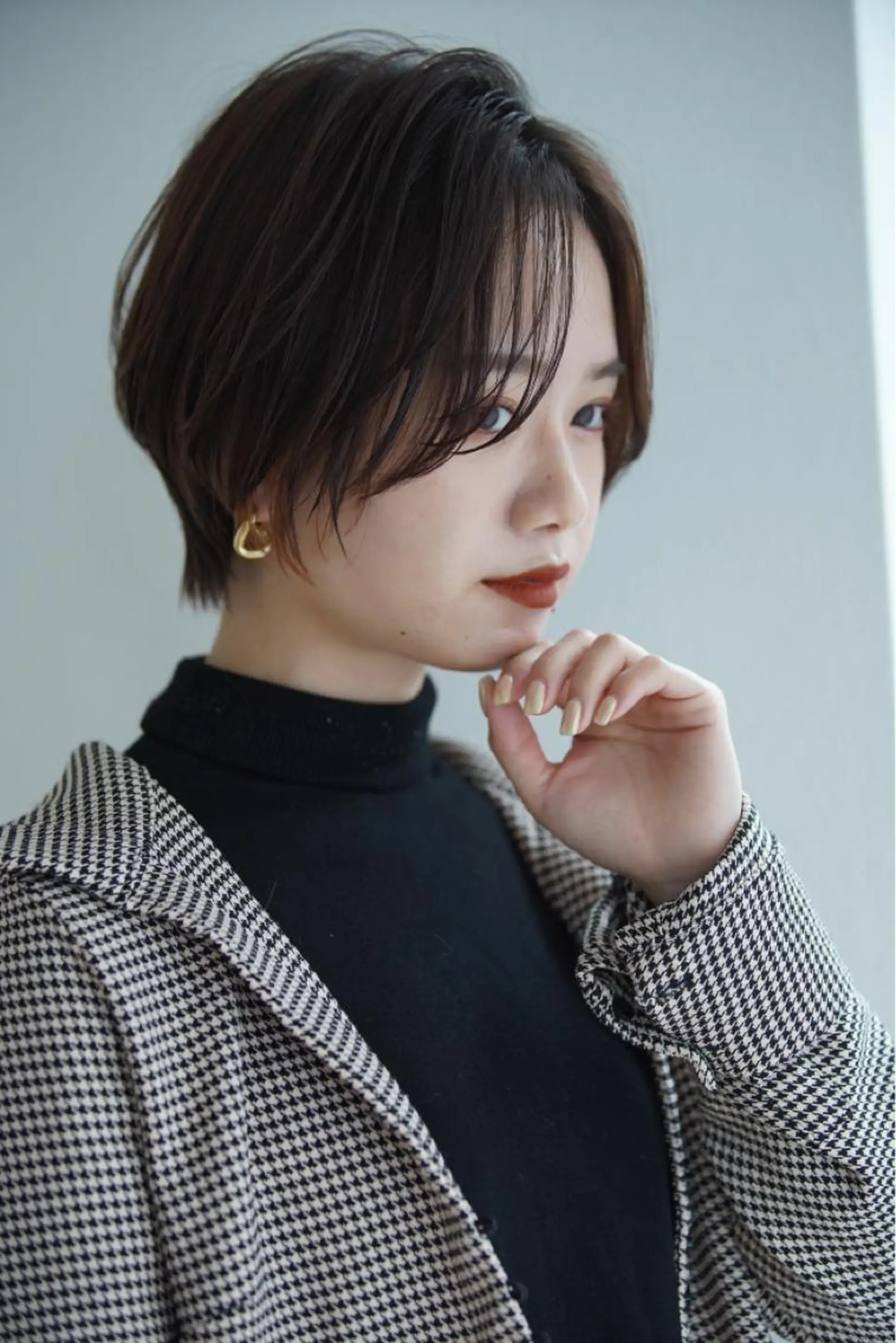 ショート カット トリートメント 大倉 未波のヘアスタイル