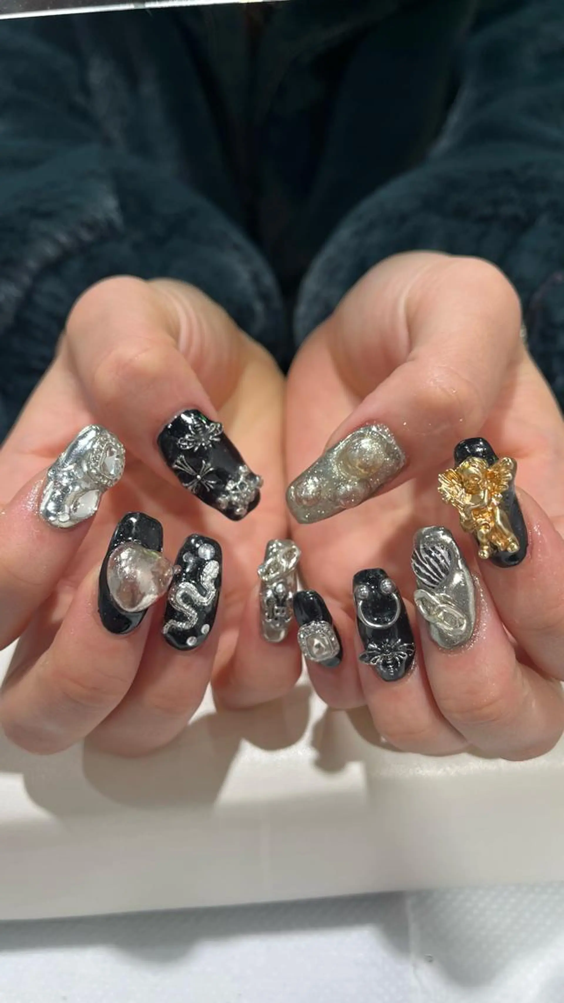 ヘアアレンジ ネイル マツエク・マツパ スカルプネイル ハンドネイル mai🤍縮毛酸性ス トレート/アイリストのヘアスタイル