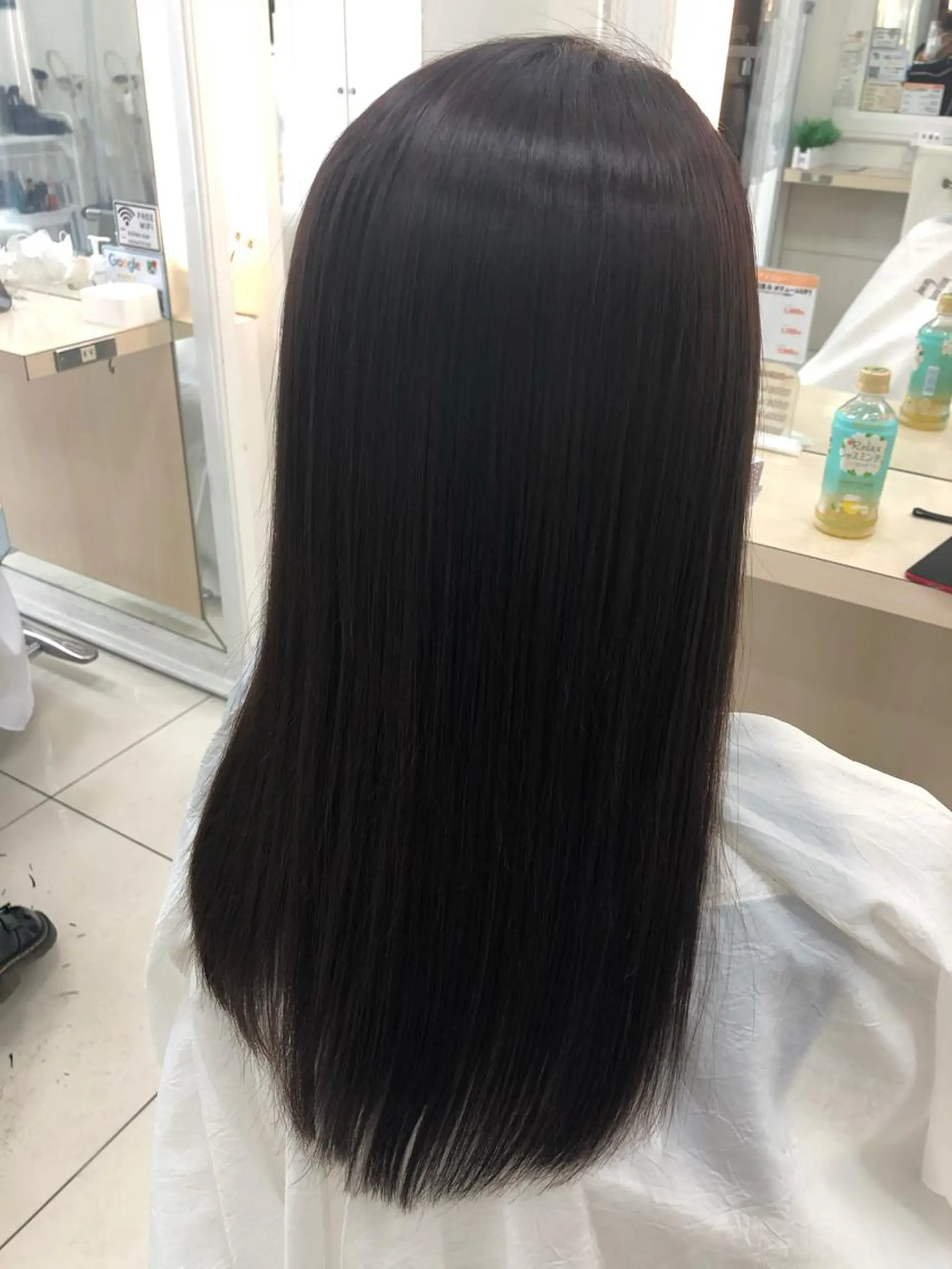 ロング Ash 山田 勇太のヘアスタイル