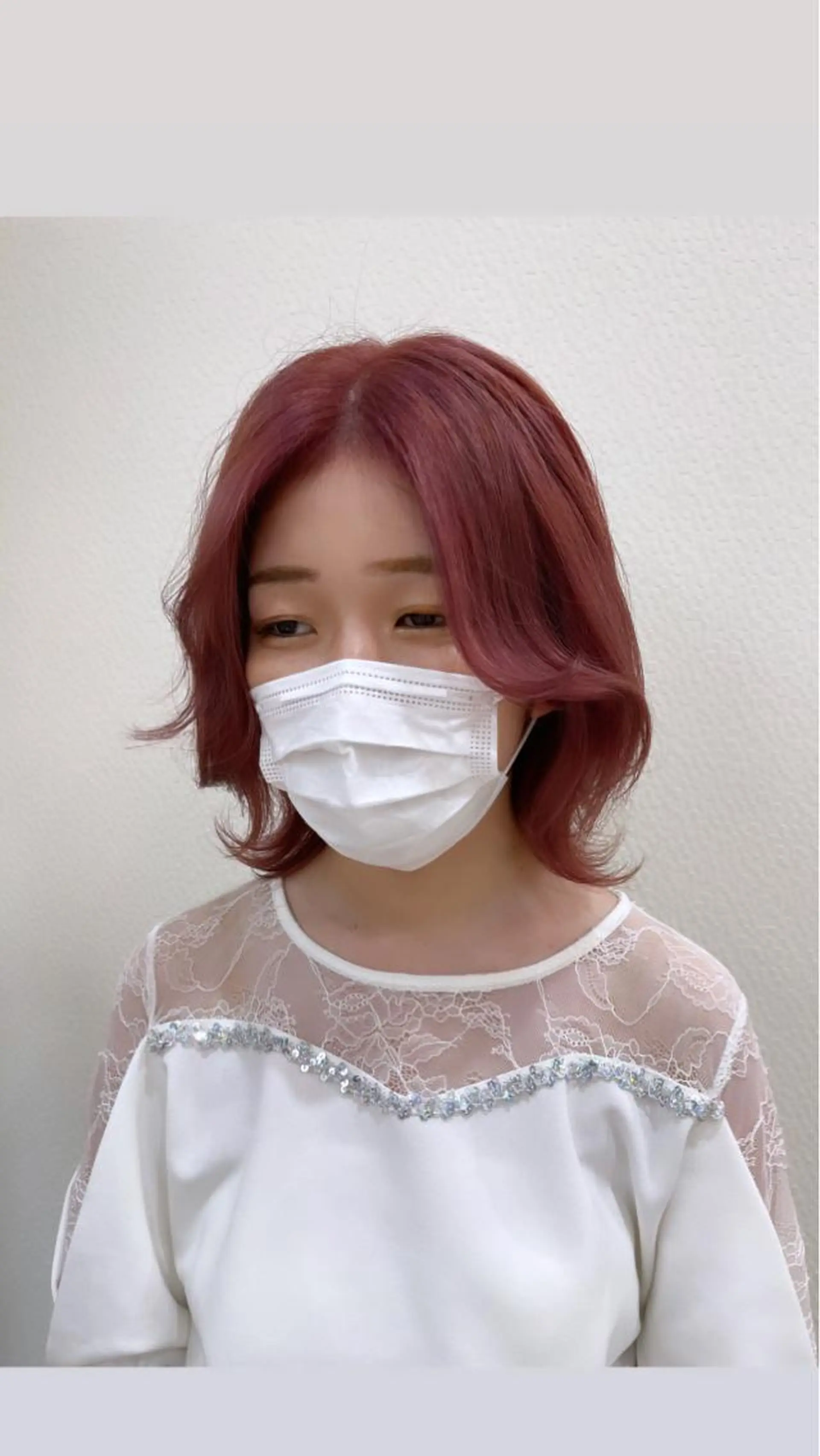 カラー ヘアカラー 名古屋のピンク好き かずくん🦩のヘアスタイル