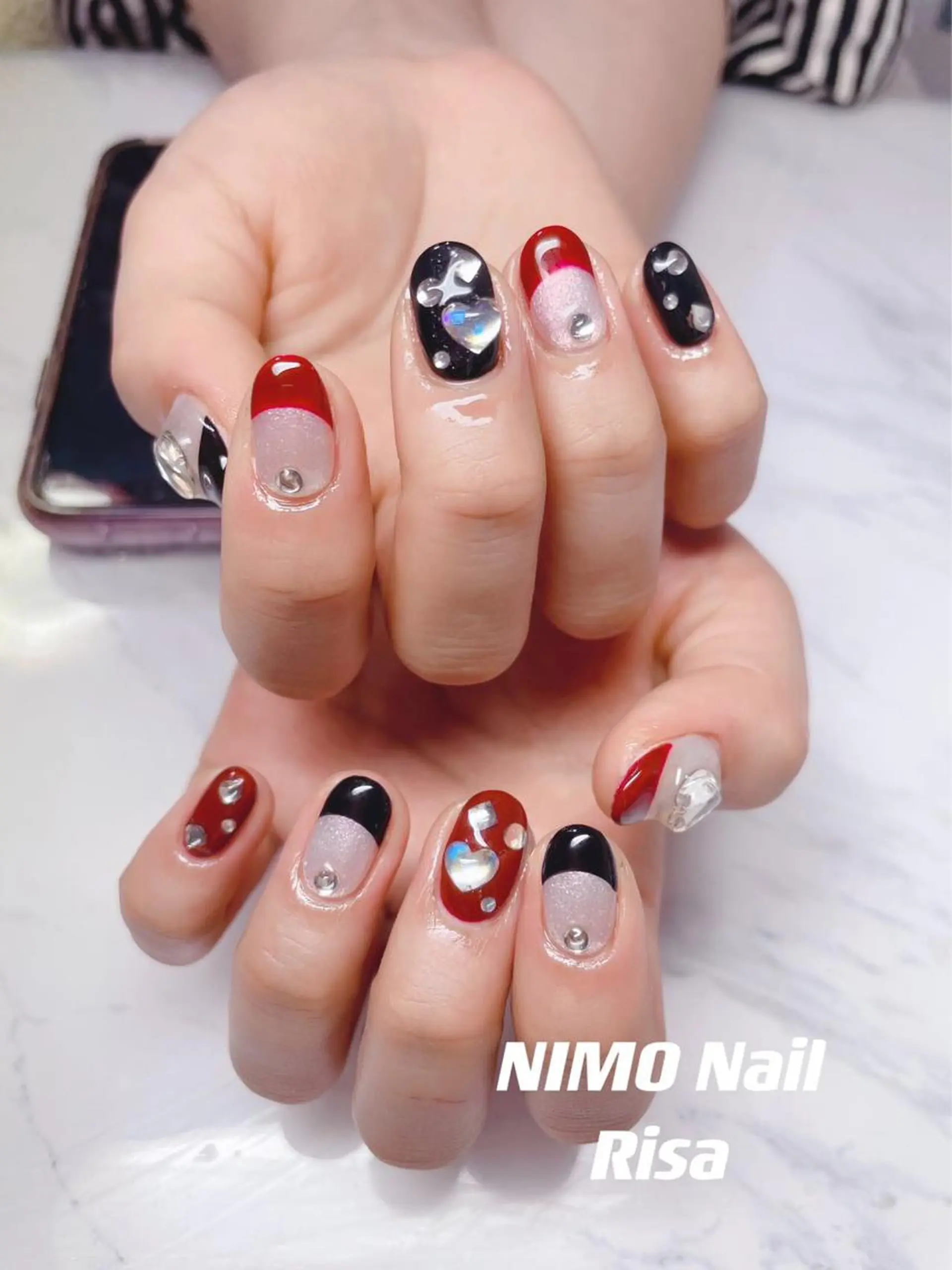 ネイル ハンドネイル RI SA☀️ リサのネイルデザイン