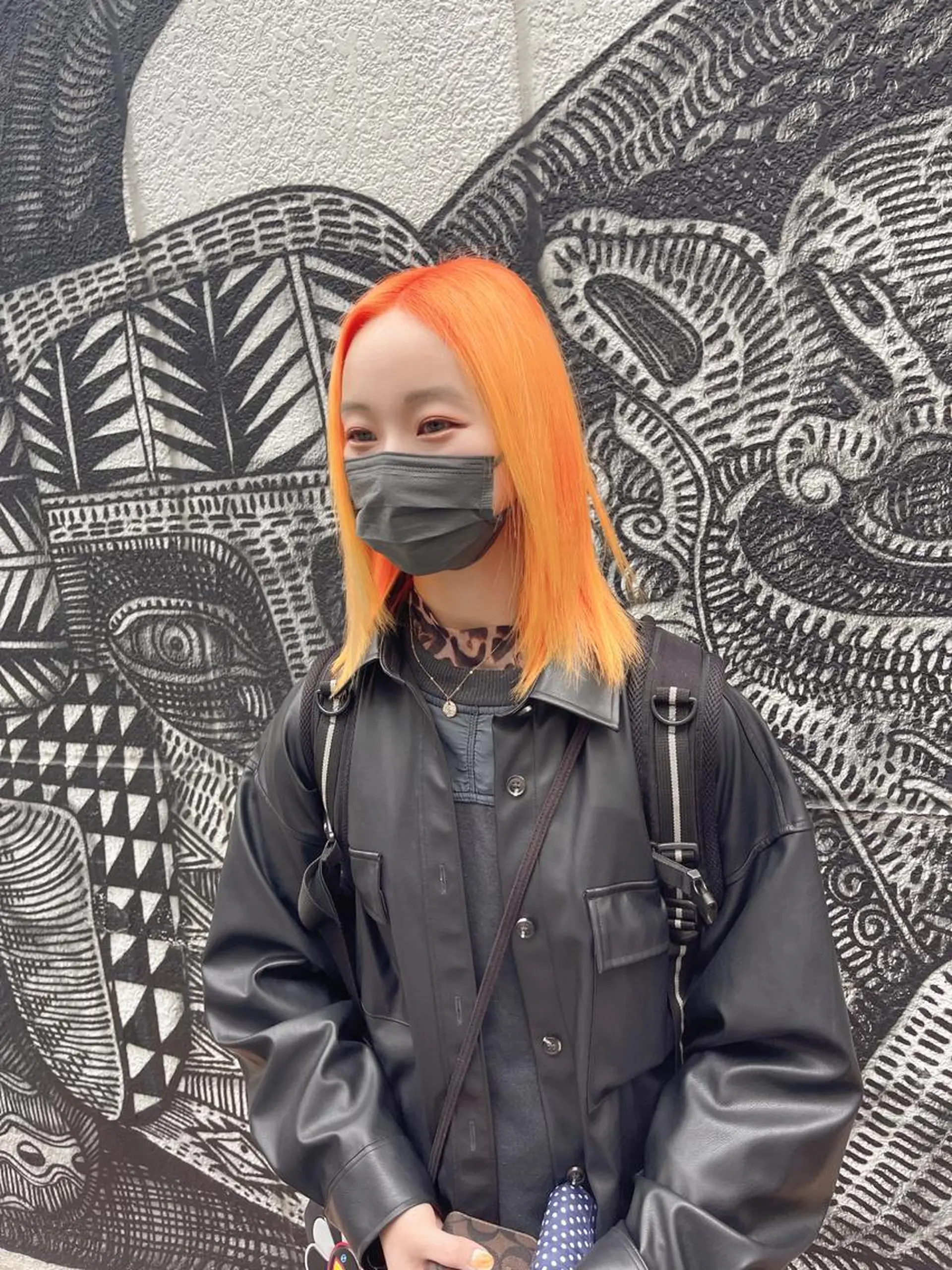 ミディアム ヘアアレンジ haco+所属・🌈派手髪エクステ ブレイズ🌈ひろとのヘアスタイル