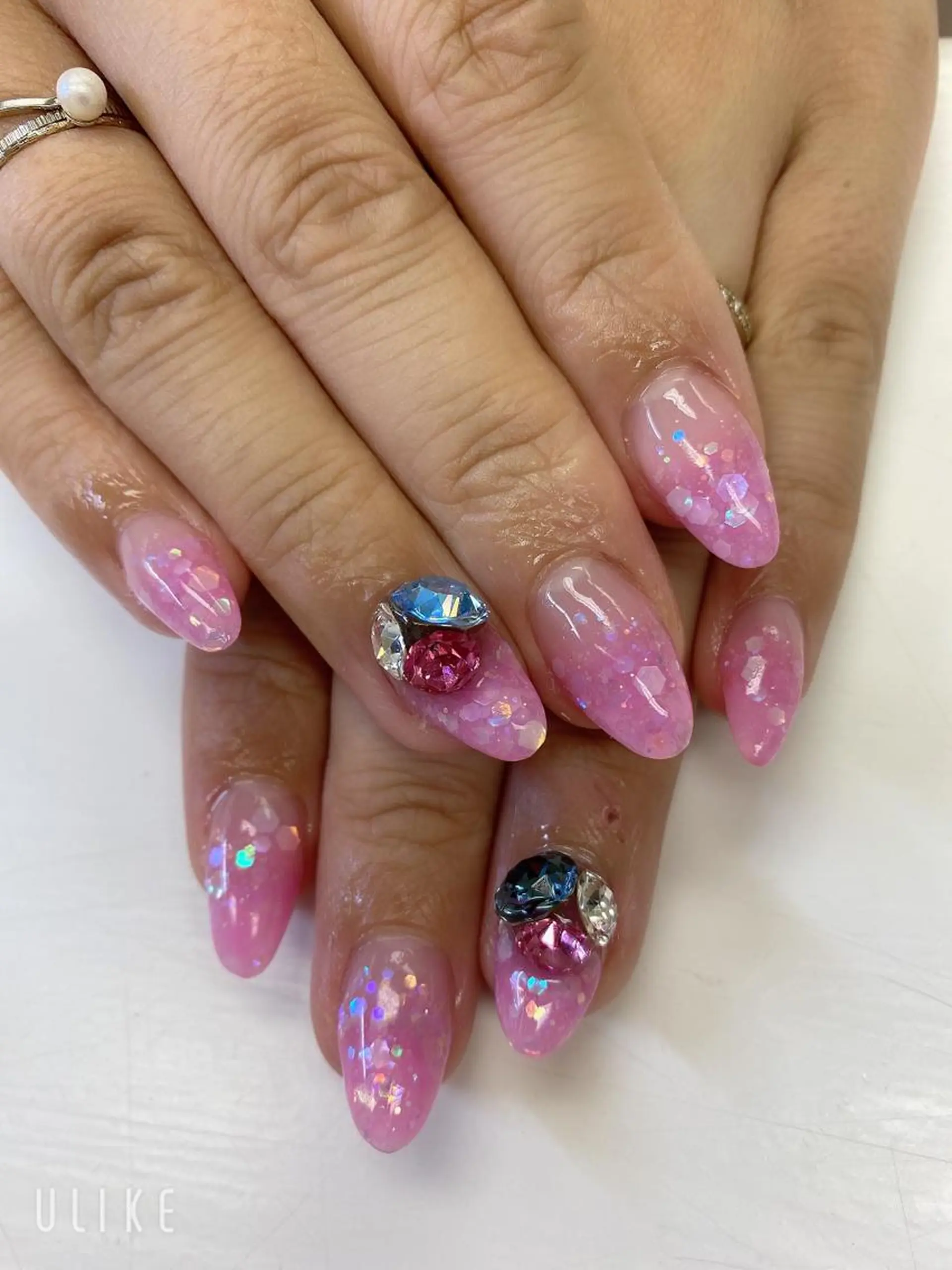 ミディアム ハンドネイル JNA認定講師🌸 RIEのネイルデザイン