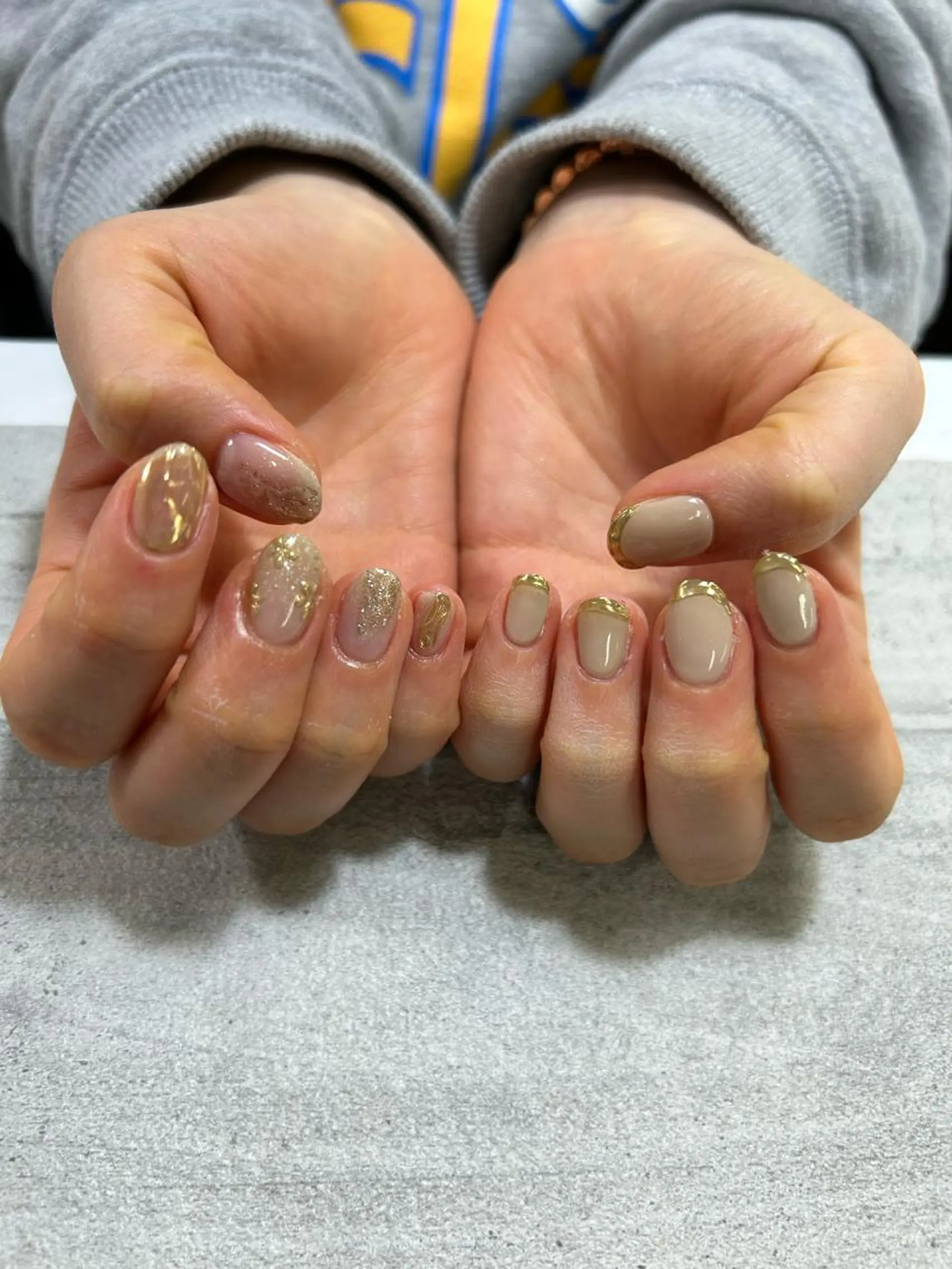 ネイル ミラーネイル ♥Zina YUKI♥のネイルデザイン