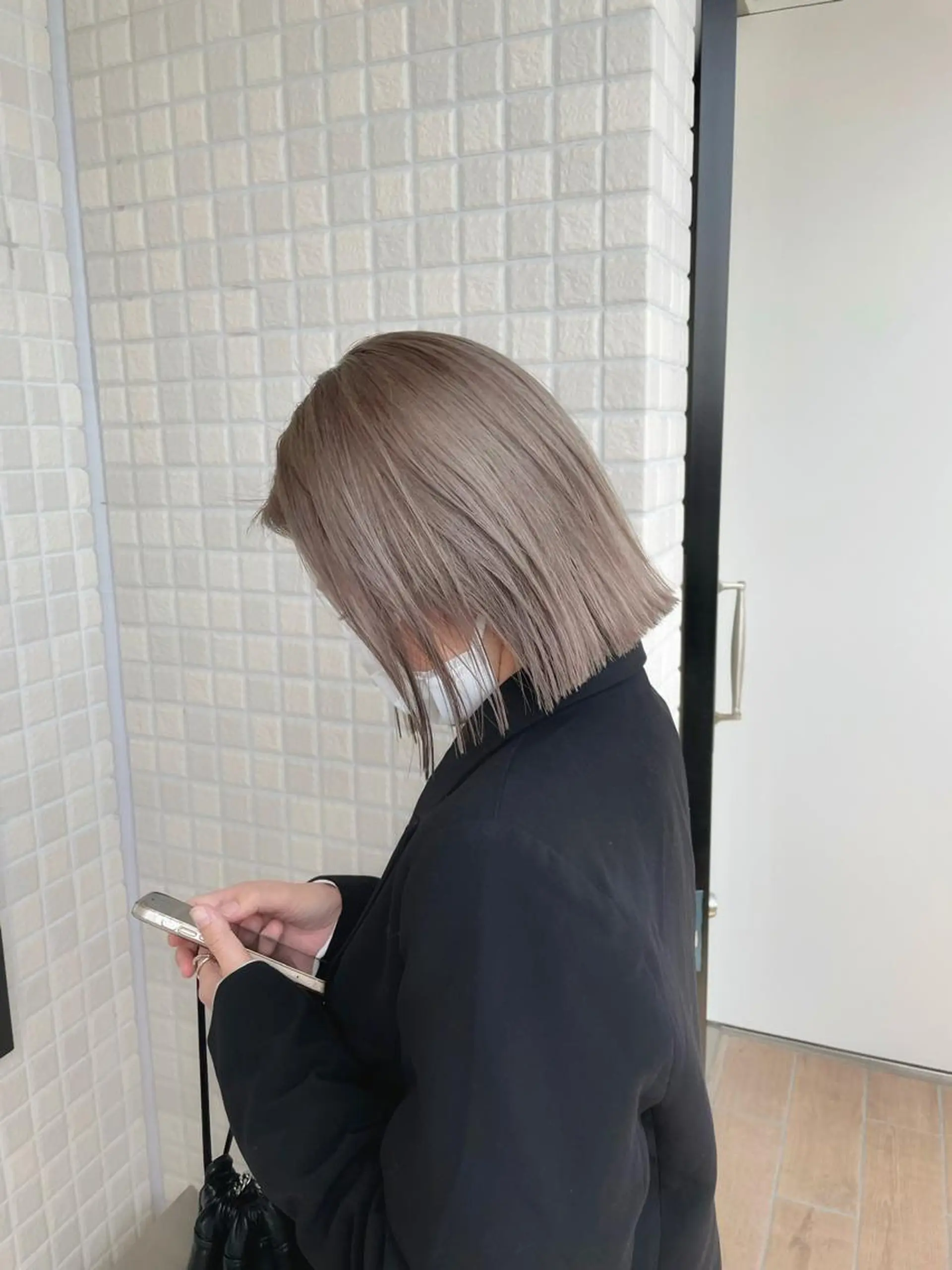 ショート カラー ブリーチ ケアブリーチ ダブルカラー イヤリングカラー ハイライトカラー カット ヘアカラー トリートメント ヘアセット メンズ特化 パーマ/オザワのヘアスタイル