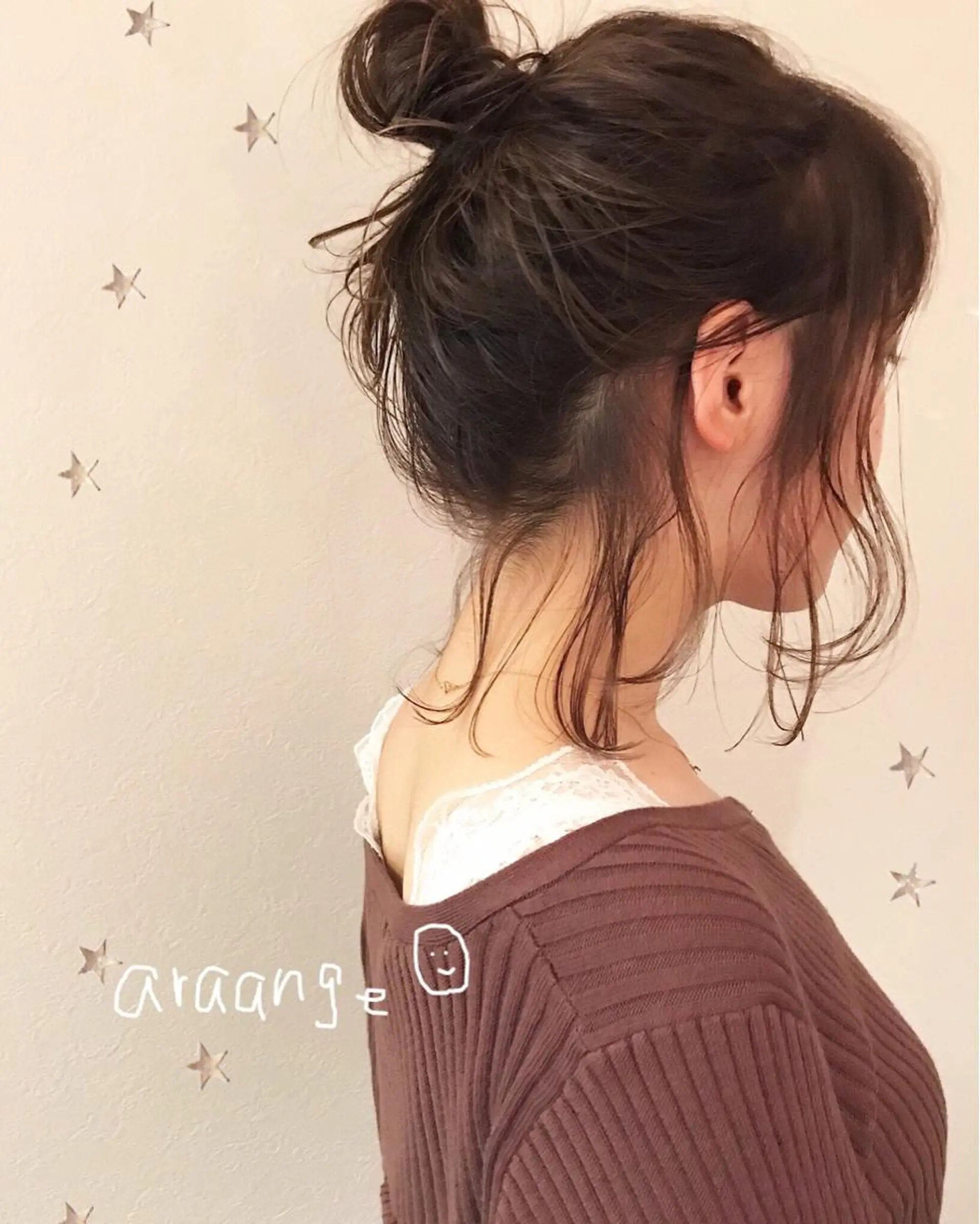 ミディアム ヘアアレンジ salon AKIRA所属・市川 千夏のヘアスタイル