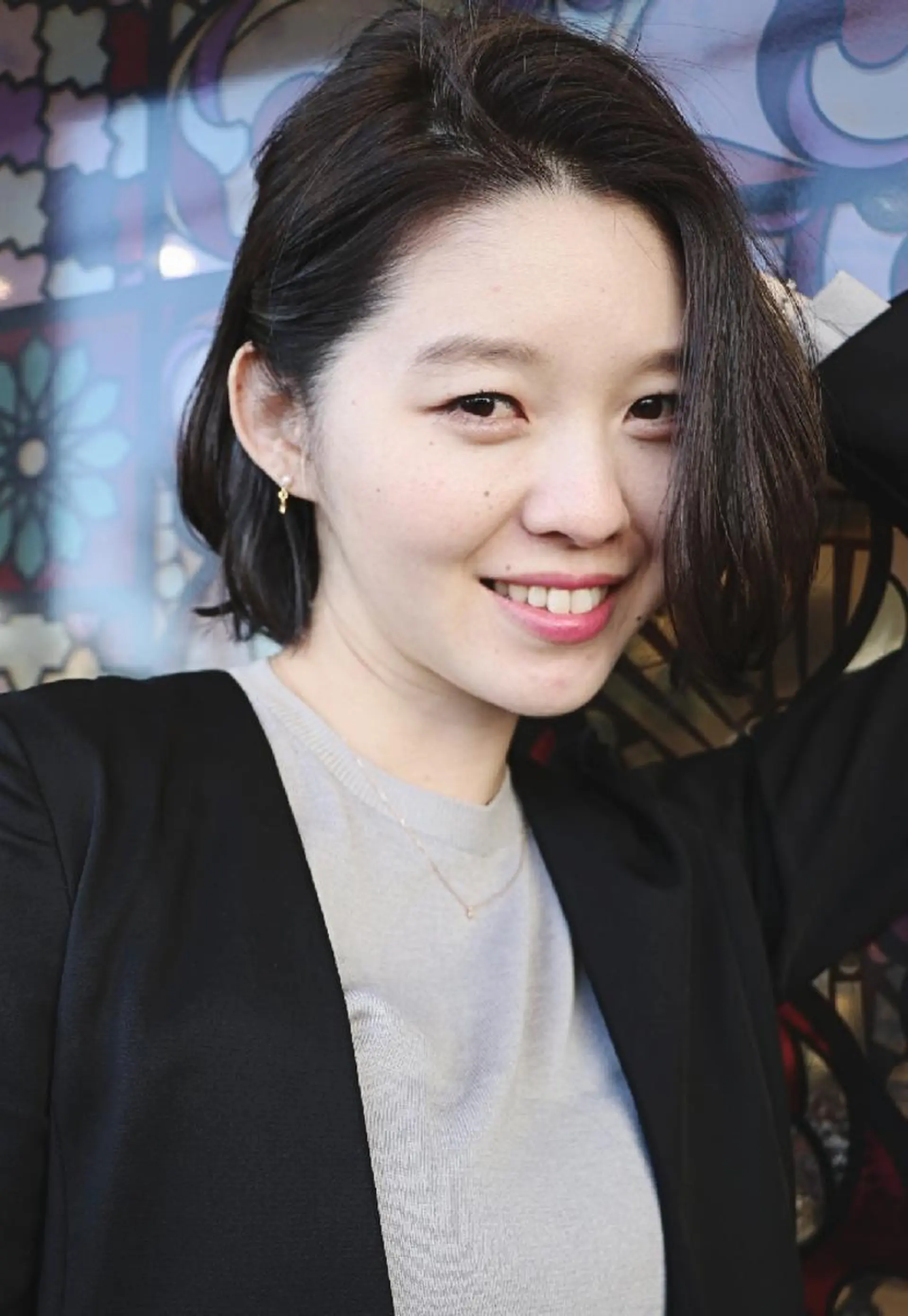 ショート カラー グレージュ LAMP HAIR ランプヘアー所属・徳永 博志のヘアスタイル