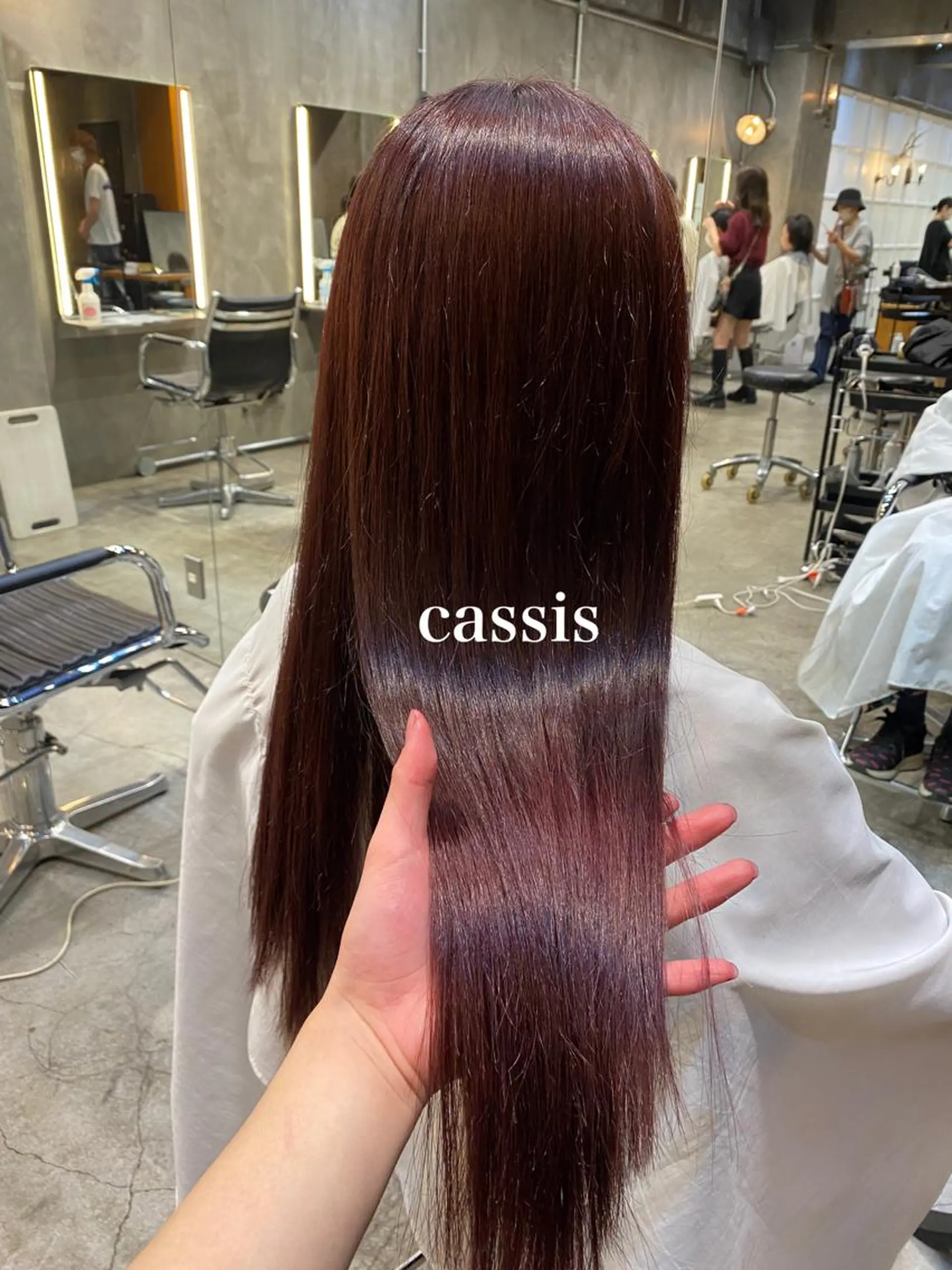 ロング カラー 透明感カラー ◽️モードヘア◽️ SHOUTOのヘアスタイル