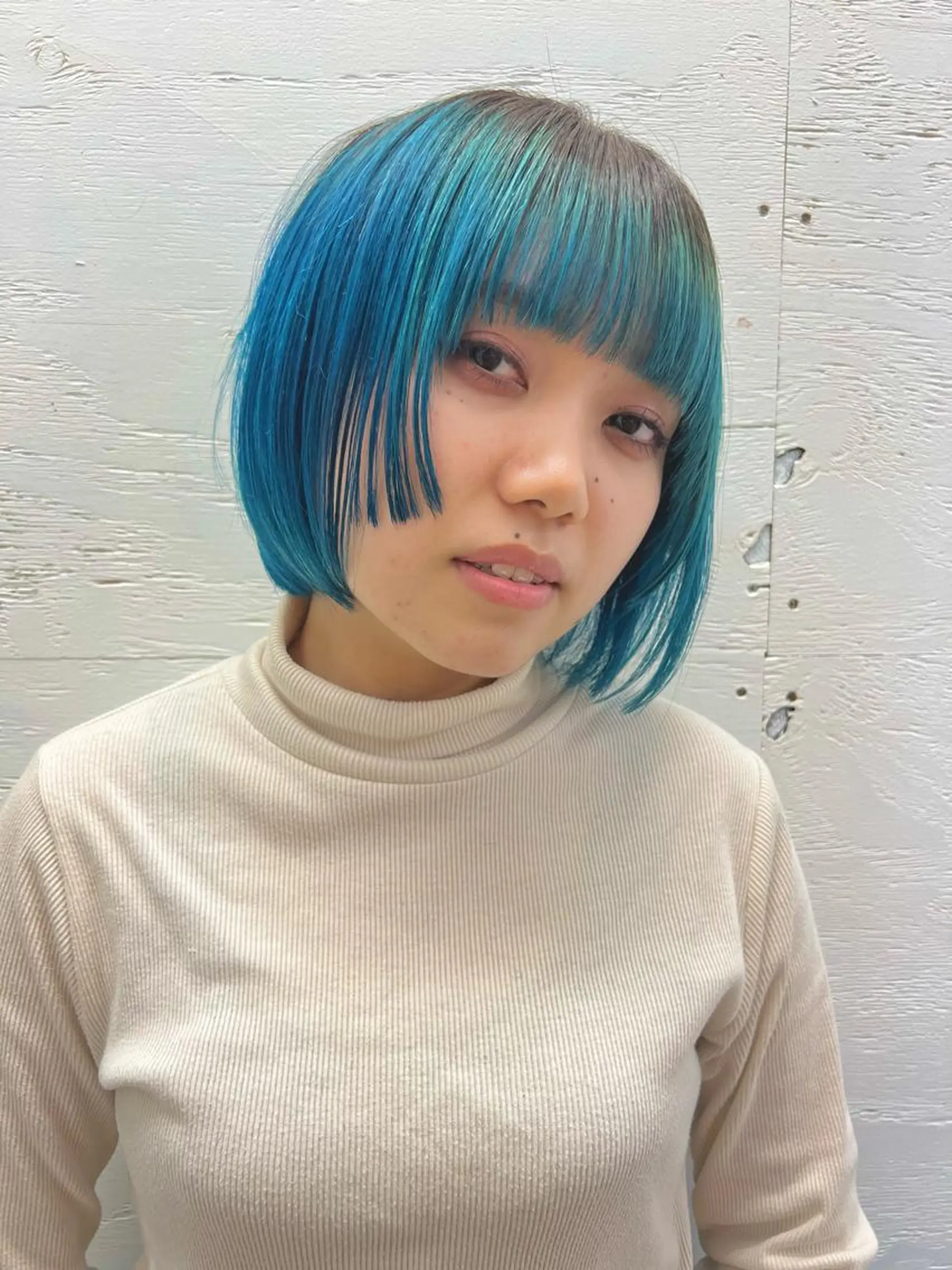 ショート カラー ダメージレスブリーチ /艶髪/横須賀智也のヘアスタイル