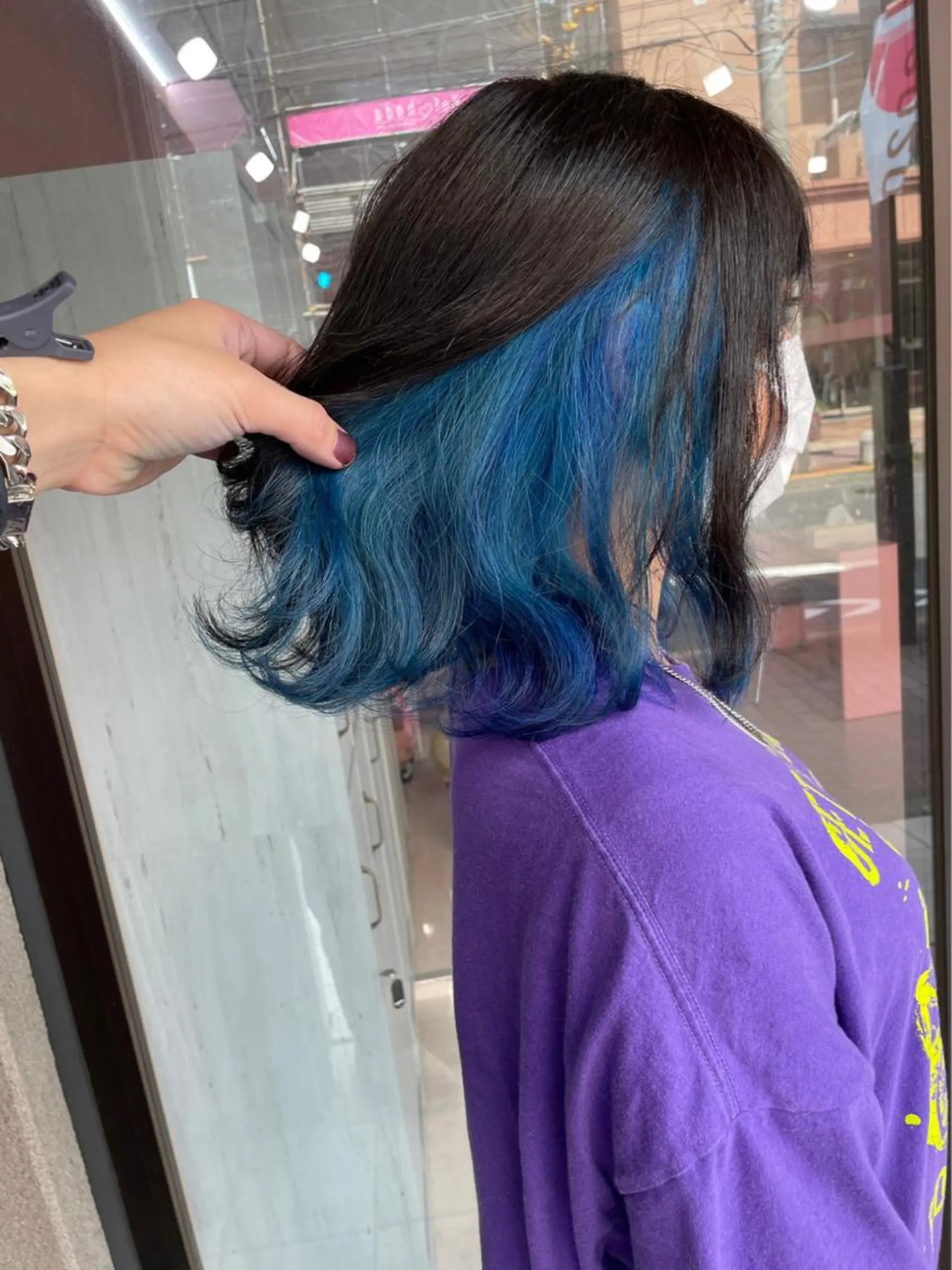 セミロング カラー ヘアアレンジ メンズ ヘアカラー トリートメント ヘアセット 韓国ヘア特化💍 tiam💍ブリーチのヘアスタイル