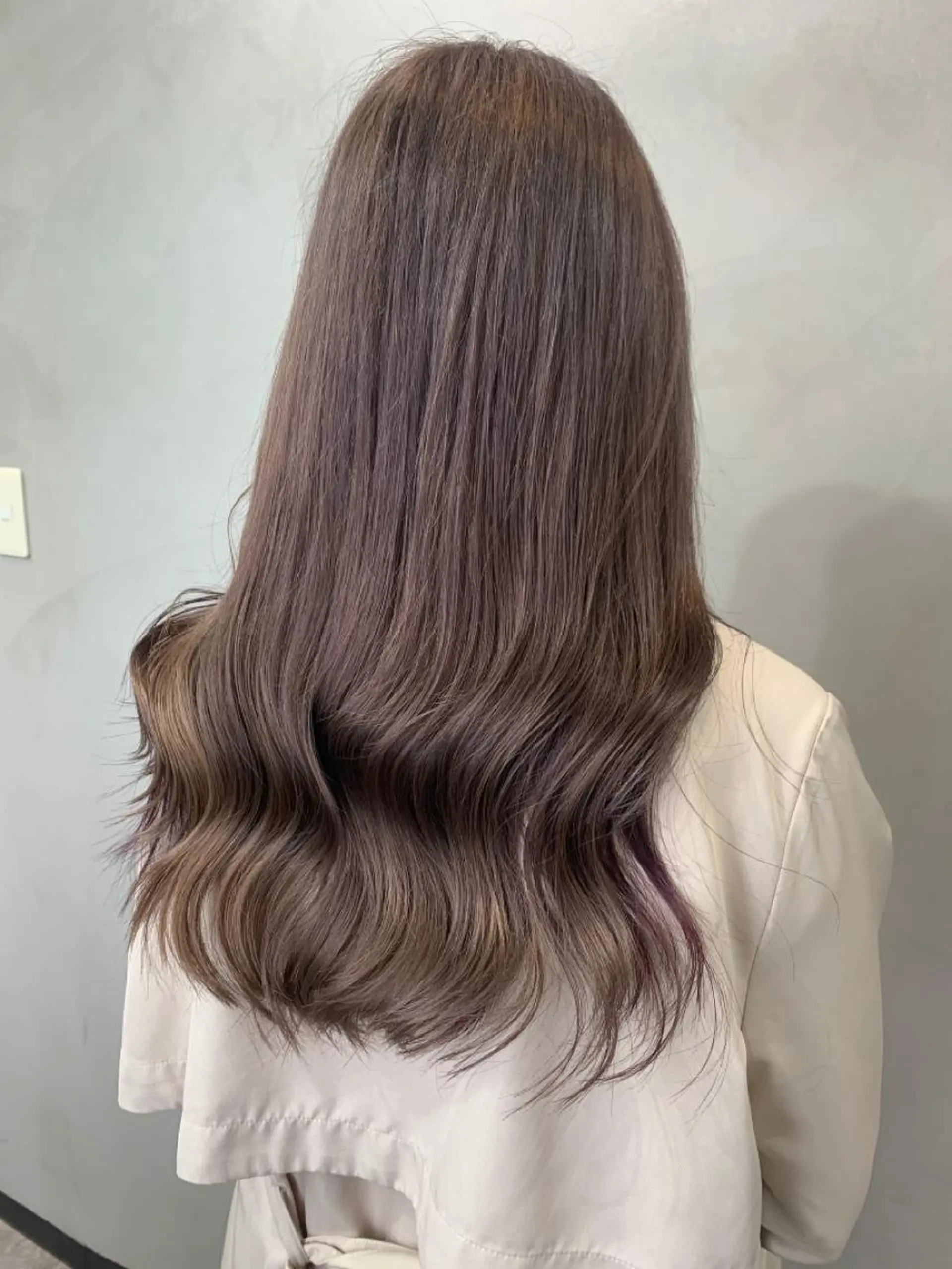 ロング カラー ブラウンカラー ショコラブラウン 透明感カラー ヘアカラー トリートメント トリートメント /カラー/NAOKIのヘアスタイル