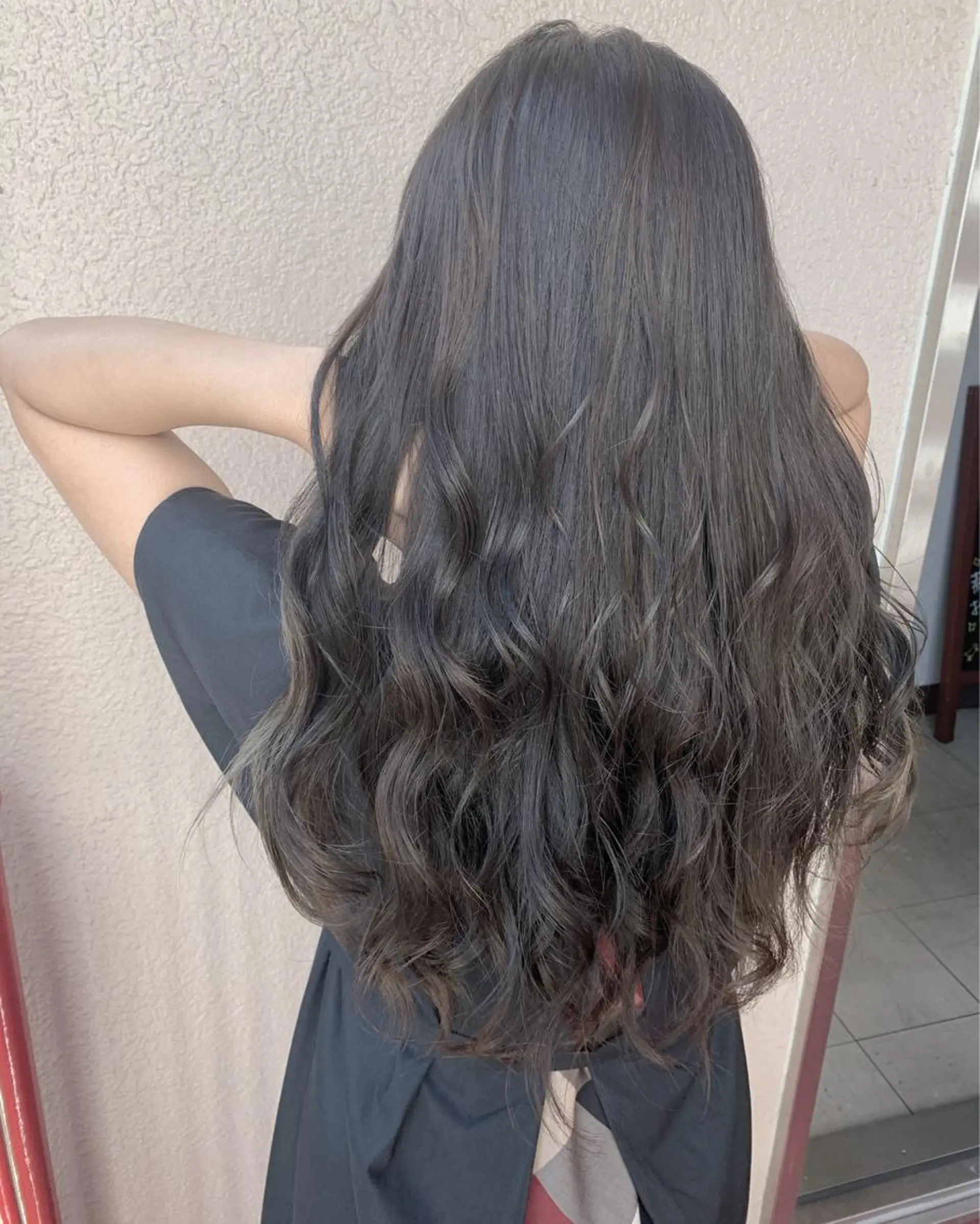 ロング 淡色ふんわりhair 新宿satomiのヘアスタイル