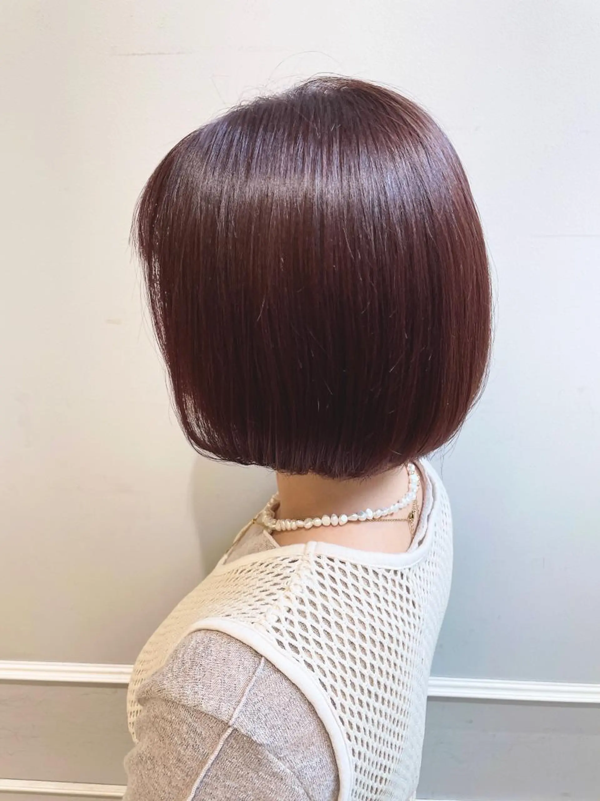 ショート カラー ブラウンカラー ボブ カット ヘアカラー トリートメント 🦖鶴岡香純🦖 産休中のヘアスタイル