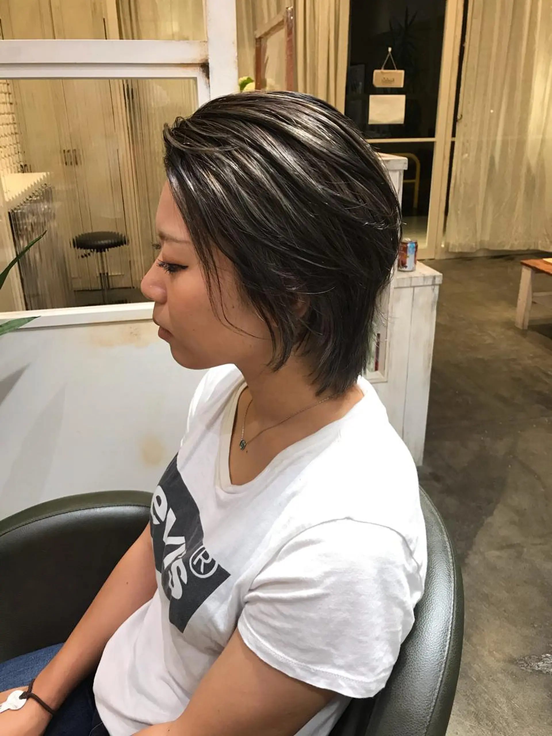 ショート カラー [髪質改善] 北生駒 店長/古居聖理のヘアスタイル