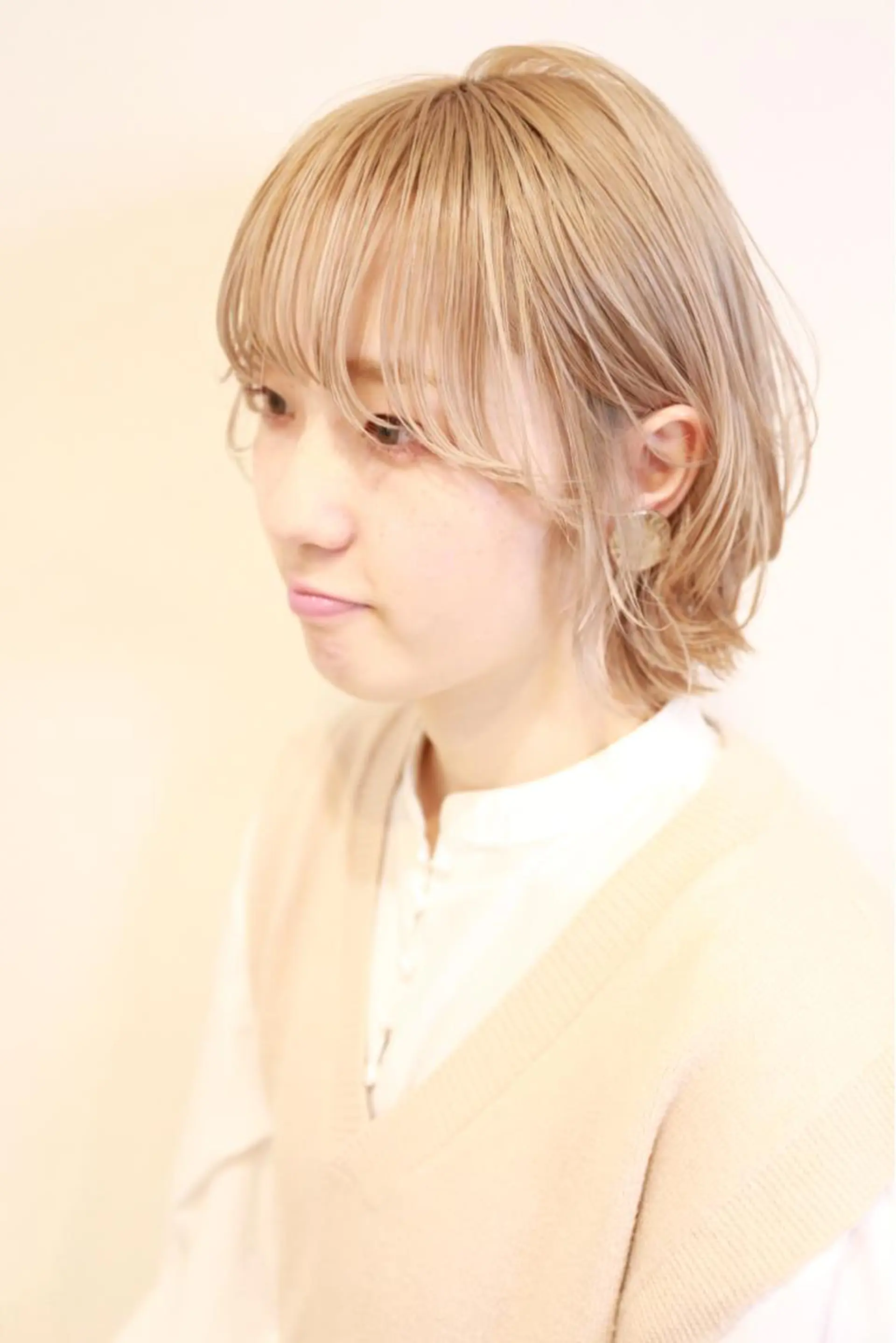 ショート カラー ショートレイヤー レイヤーカット ショートヘア ウルフカット ウルフレイヤー 限定クーポン 💕大量更新ブリーチのヘアスタイル