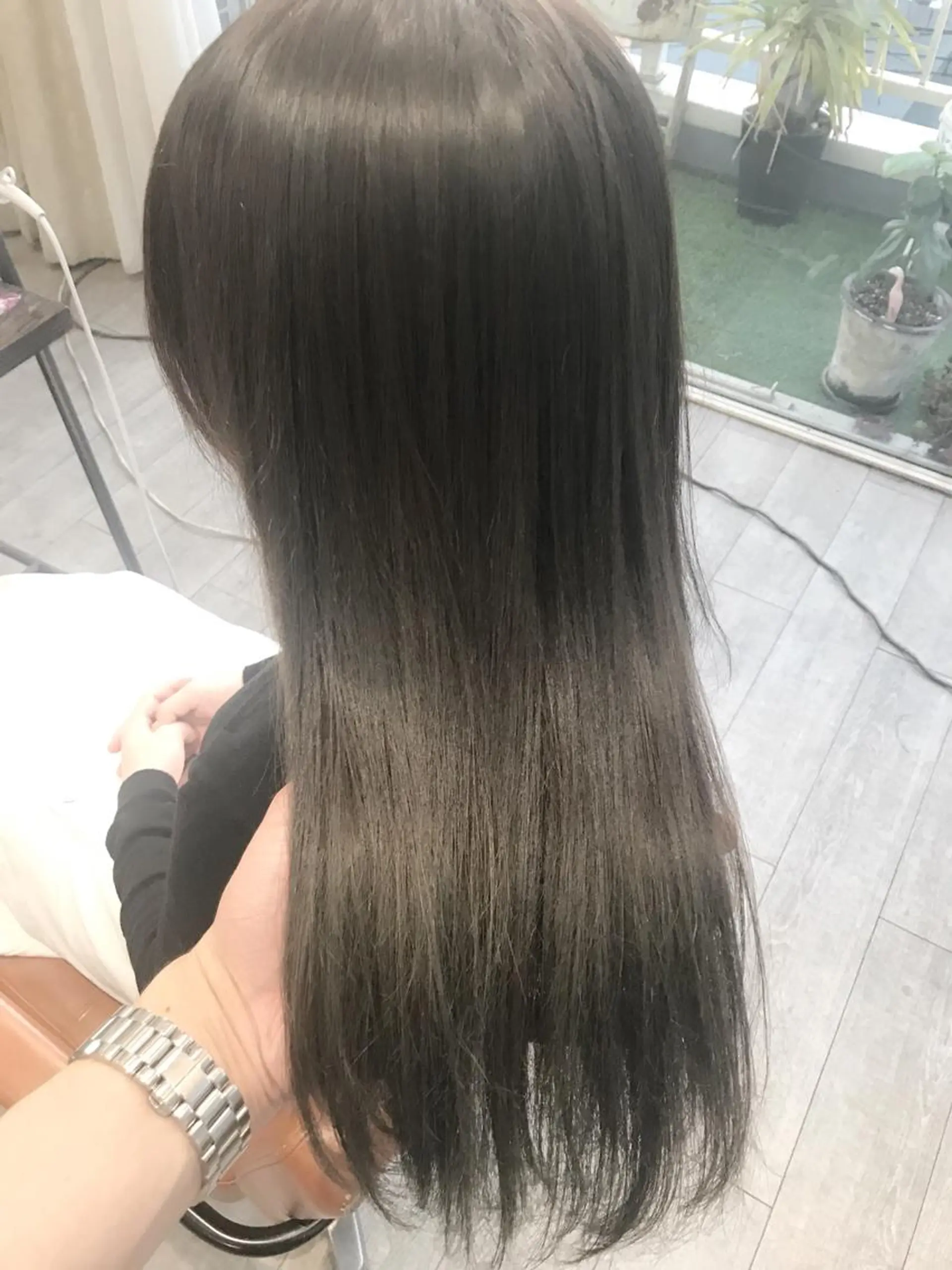 カラー ブリーチ グラデーションカラー グレージュ カット ヘアカラー トリートメント ヘッドスパ グレージュ/髪質改善 Yamato.hのヘアスタイル