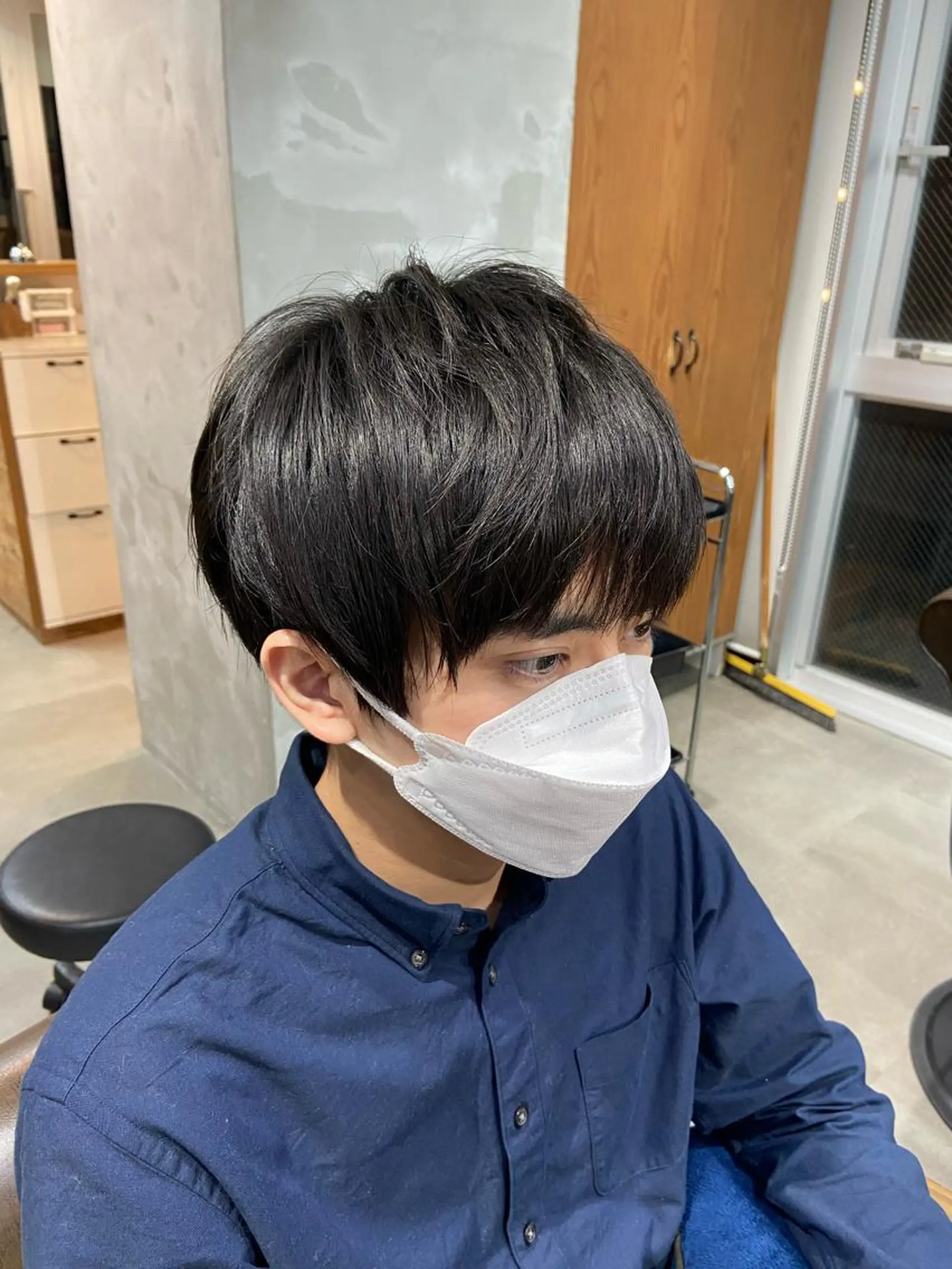 メンズ 安岡美咲✂︎ 艶カラー/髪質改善のヘアスタイル