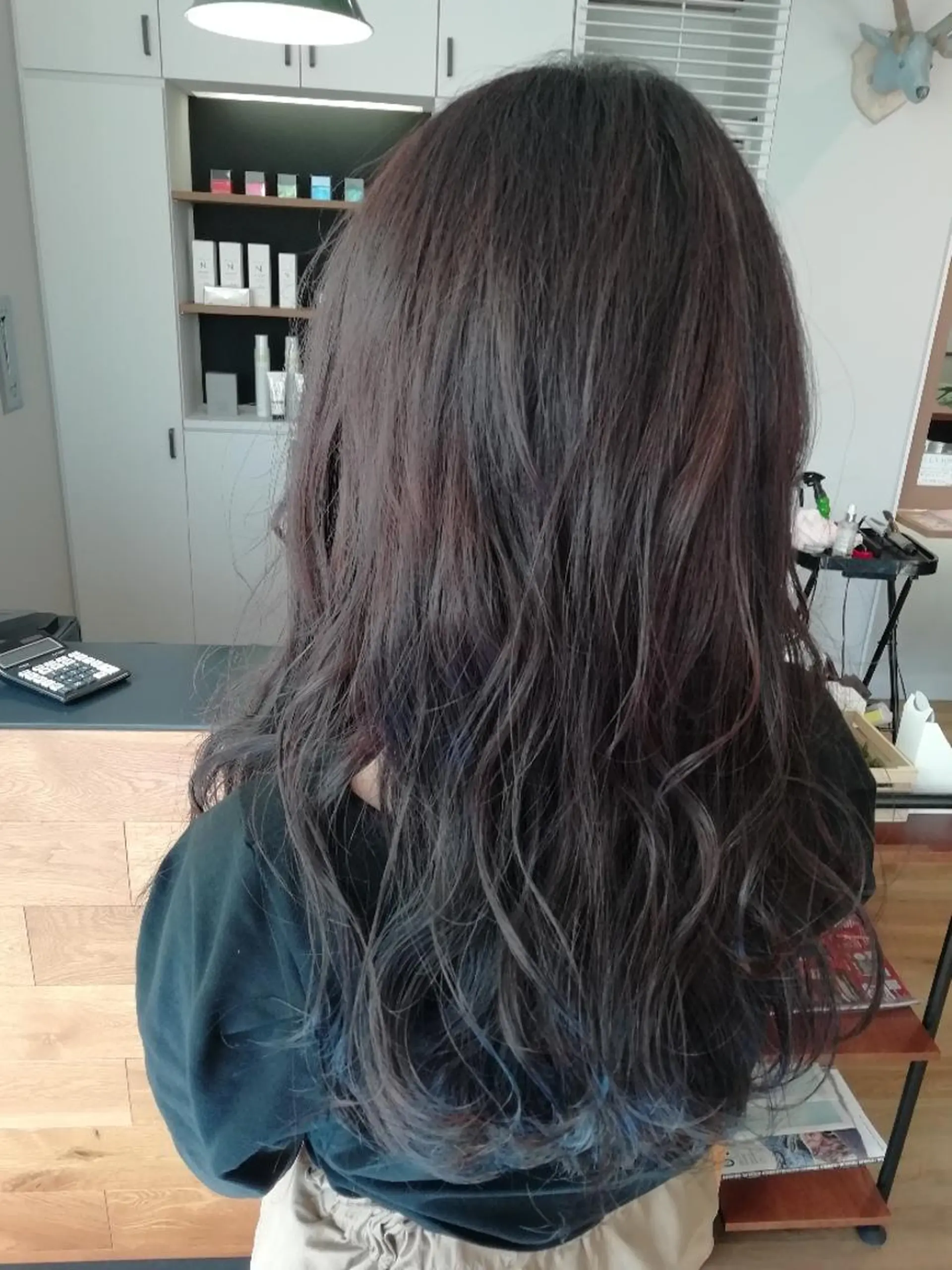 カラー ブラウンカラー ショコラブラウン 堀 望美のヘアスタイル