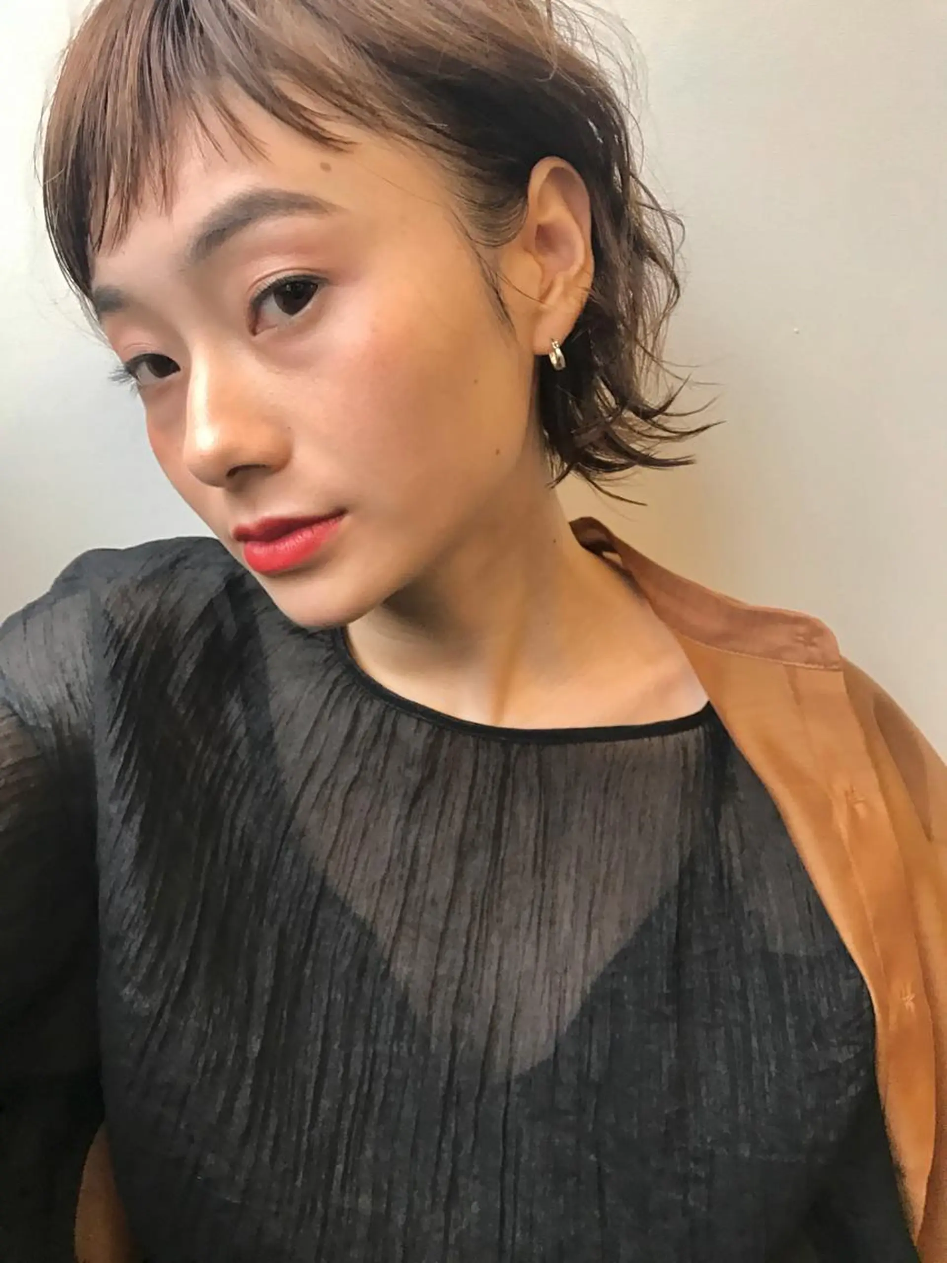 ショート ショートヘア カット analogue所属・u harukaのヘアスタイル