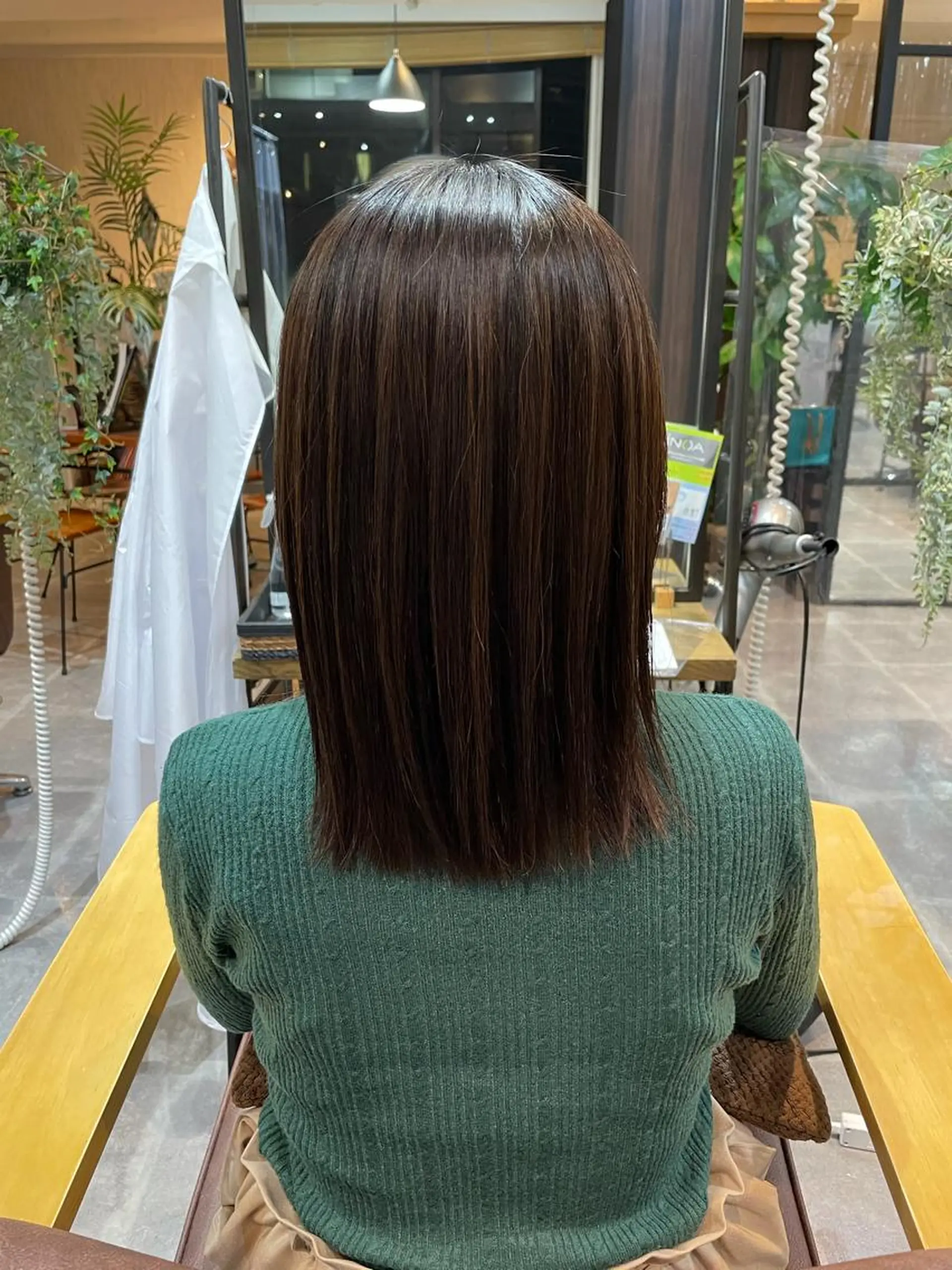 ミディアム パーマ 縮毛矯正 newiGRANDE 🌈萩原聖也のヘアスタイル