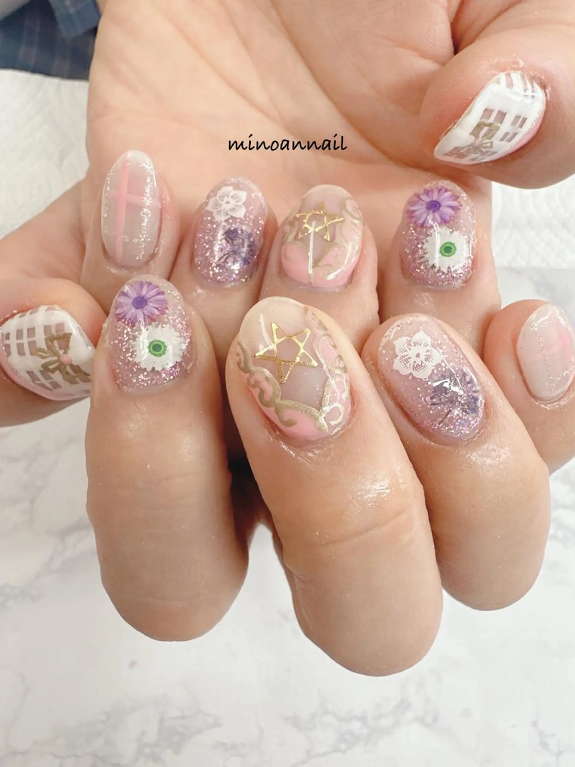 ネイル 美ノ庵ネイルサロン メトロポリタン前店のネイルデザイン