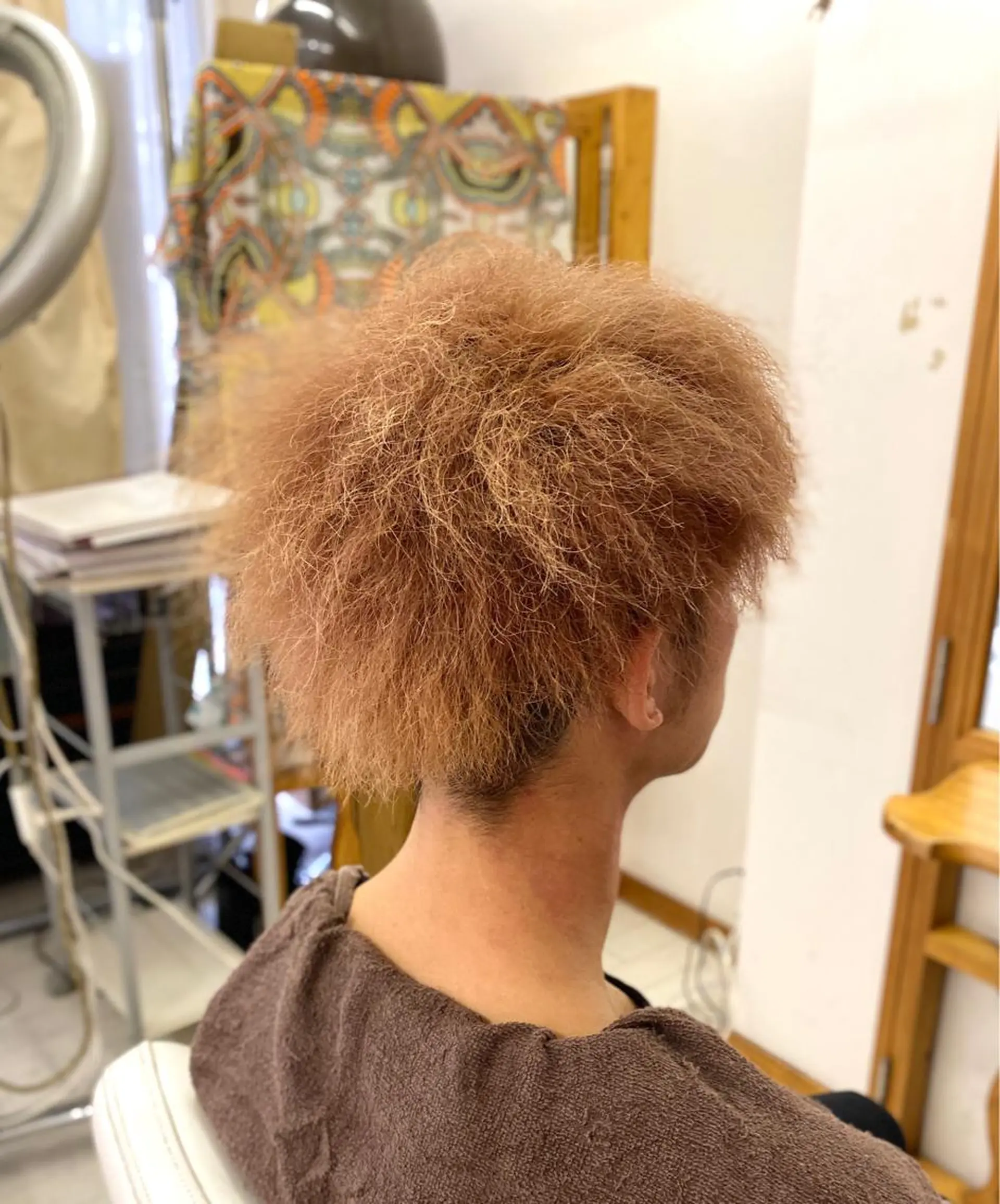 ショート パーマ メンズ フリーランス Ryu-nosukeのヘアスタイル