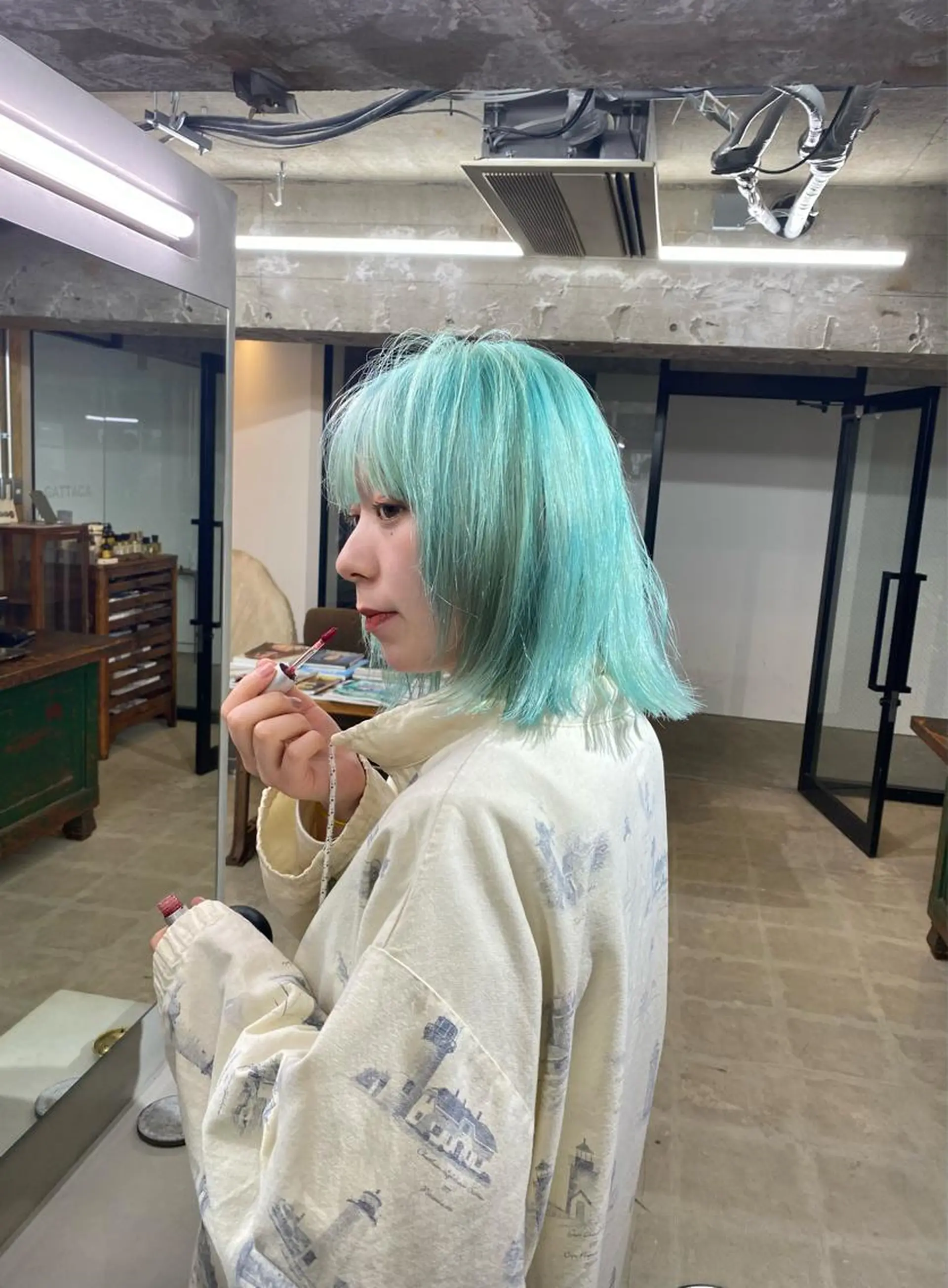 ミディアム GATTACA所属・KEI gattacaのヘアスタイル