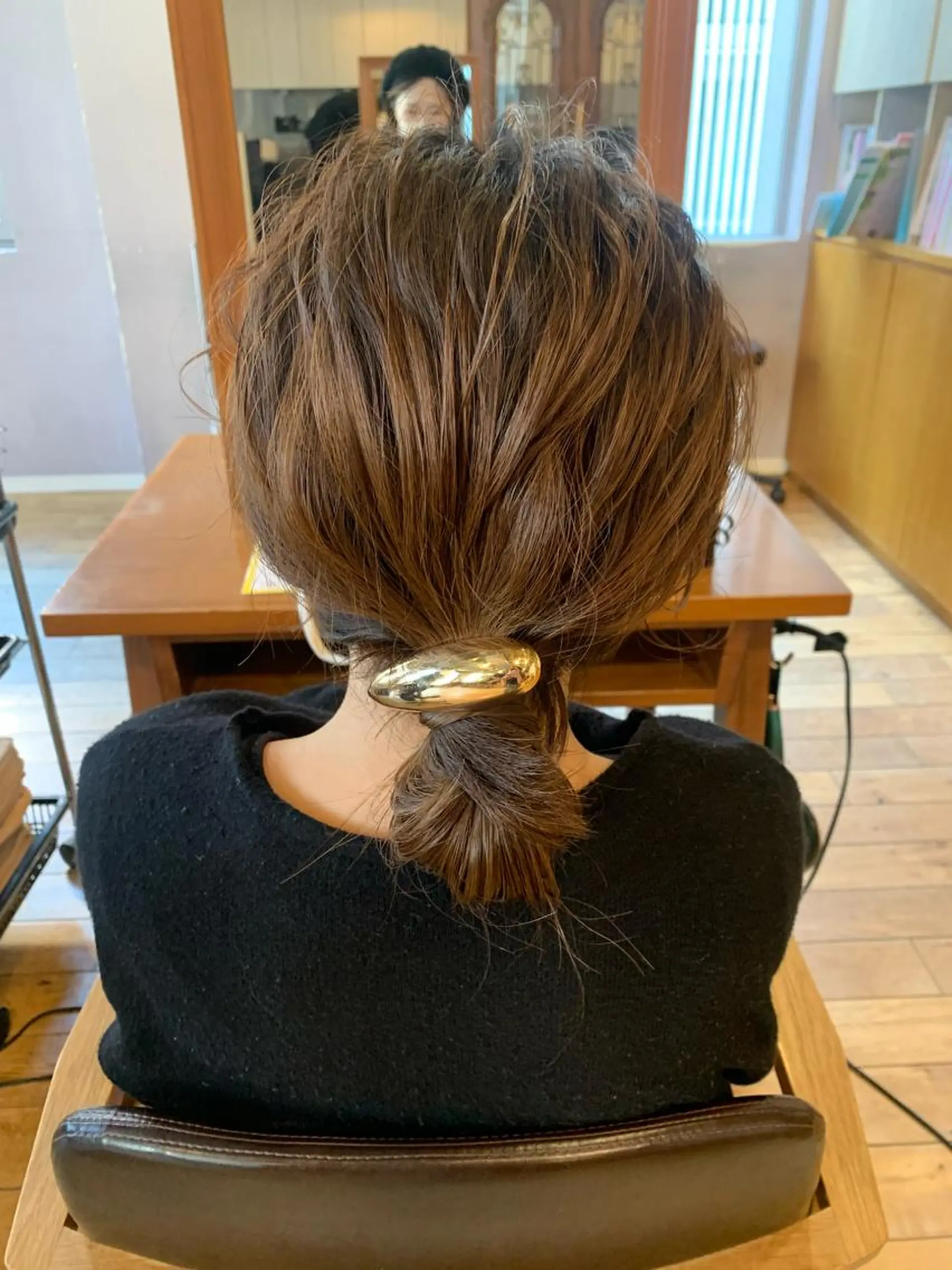 ヘアアレンジ 簡単アレンジ 顔周りカット/アレン ジ/カラー小野寺紗良のヘアスタイル