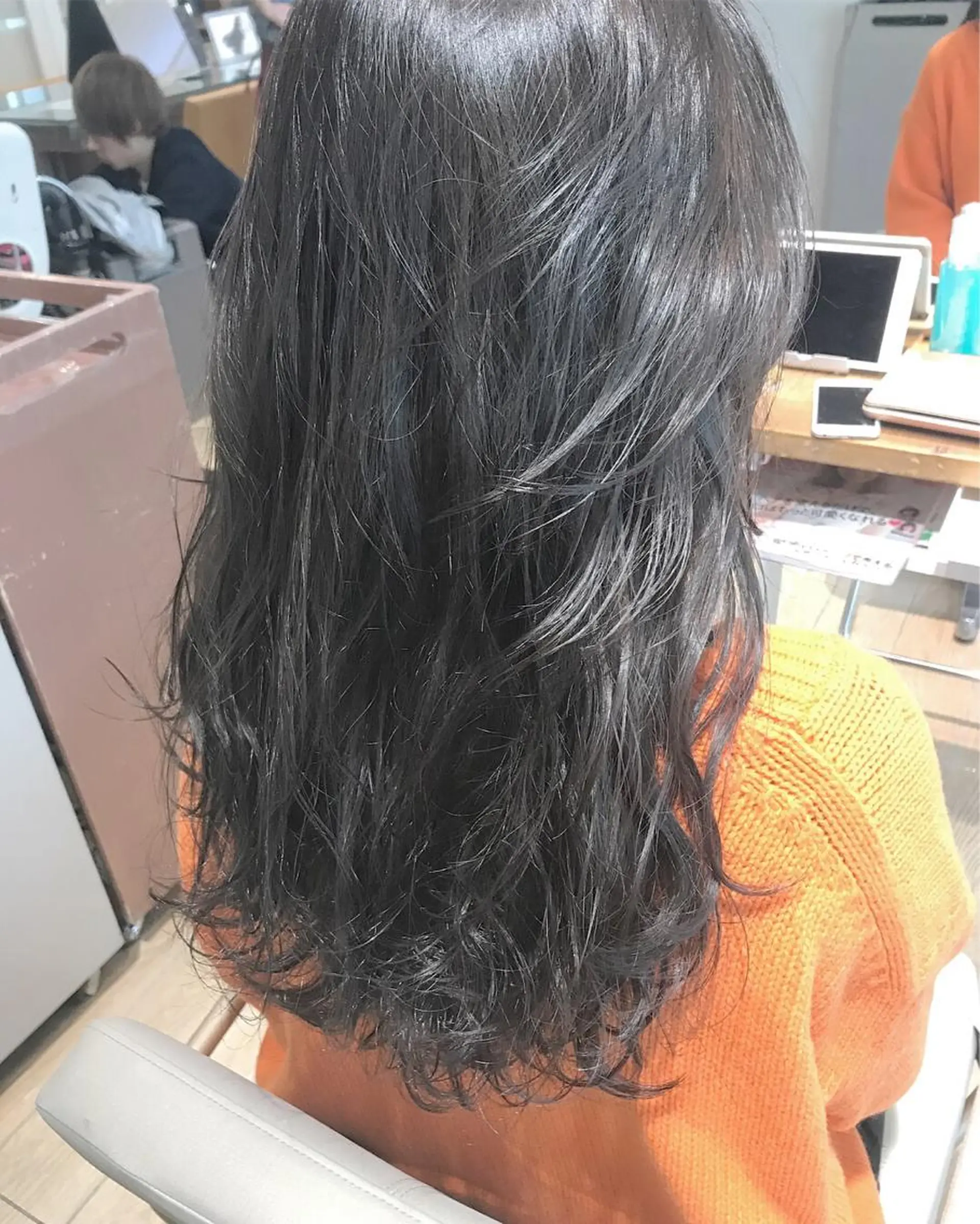 セミロング カラー ブリーチ ダブルカラー 【1日2名様限定】 AFLOAT白川雄副のヘアスタイル