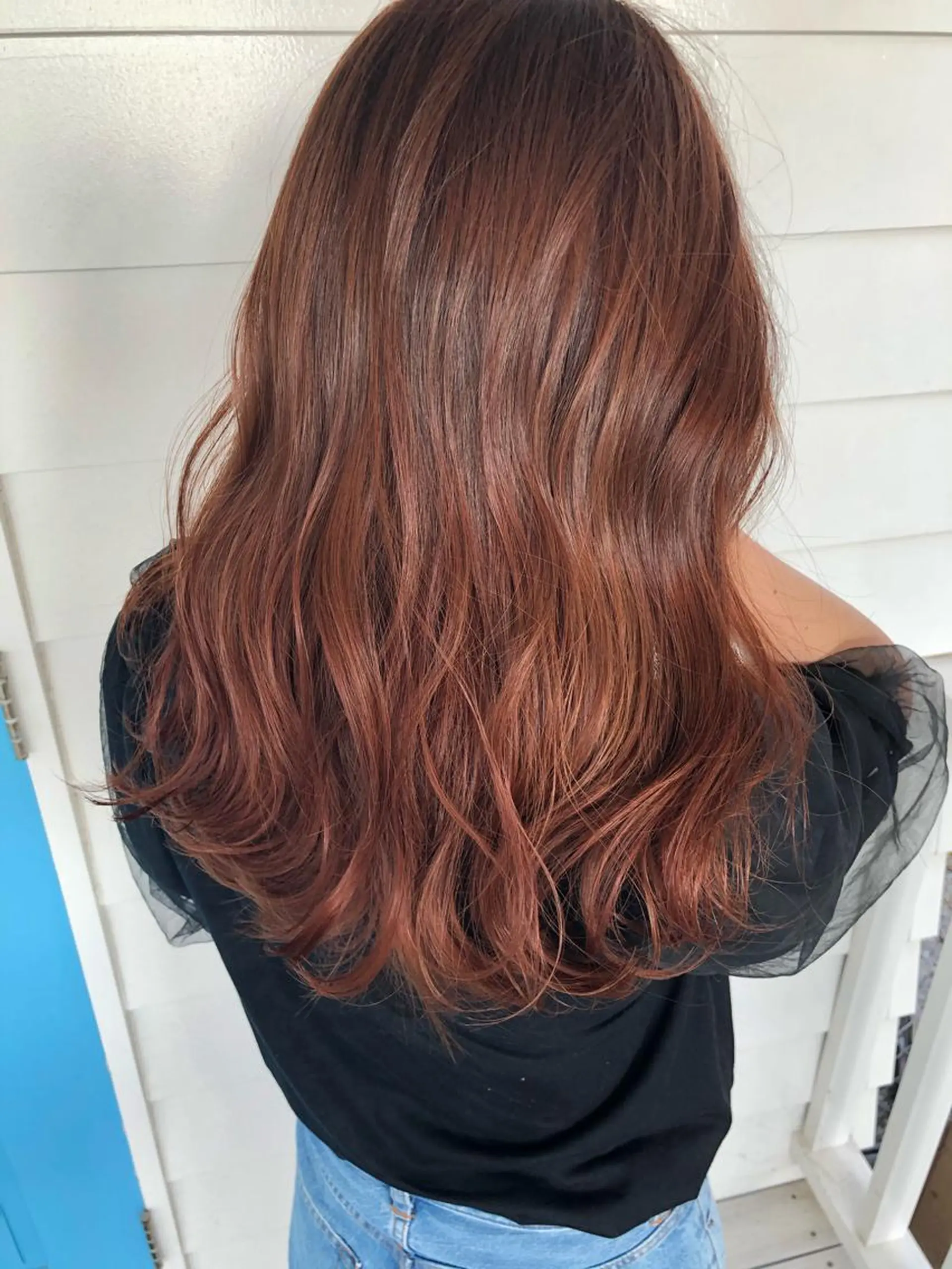 セミロング カラー AUBE HAIR citrine所属・石垣島/美容師 Moeのヘアスタイル