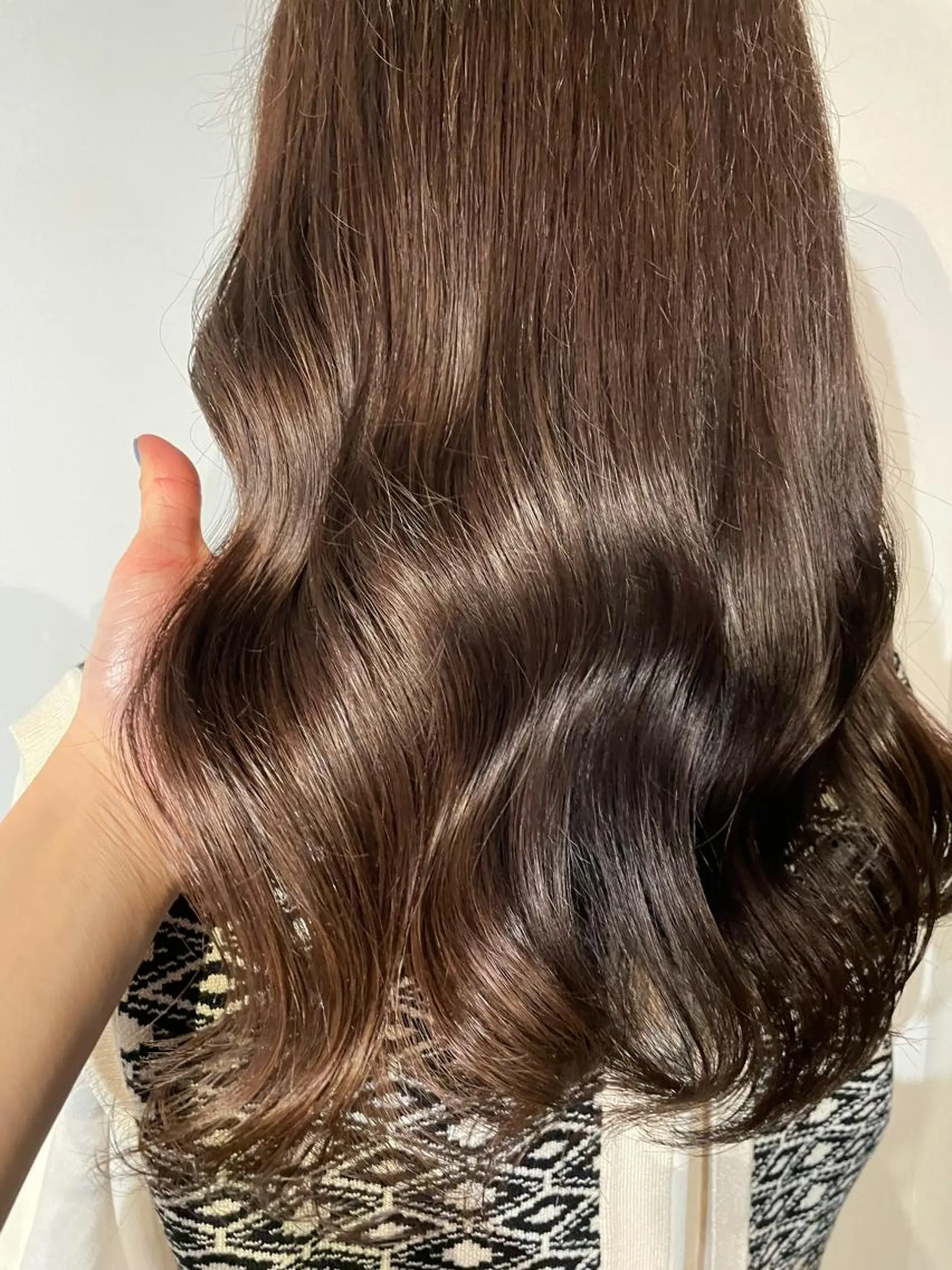 ロング カラー ヘアアレンジ マツエク・マツパ 透明感カラー/推しカ ラー☁️JURAのヘアスタイル