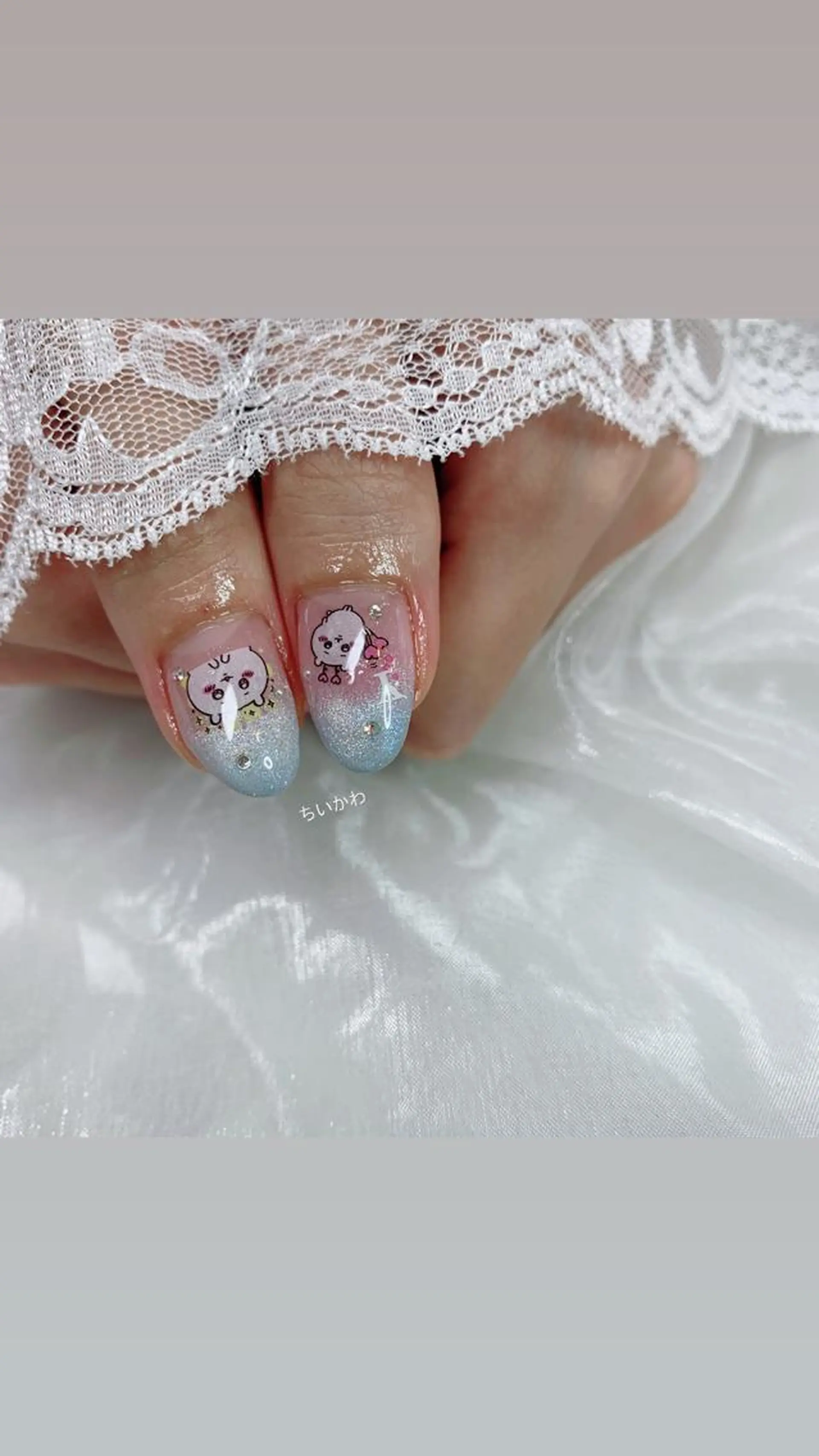 ネイル ハンドネイル La neige* yuki 🥯🍑のネイルデザイン