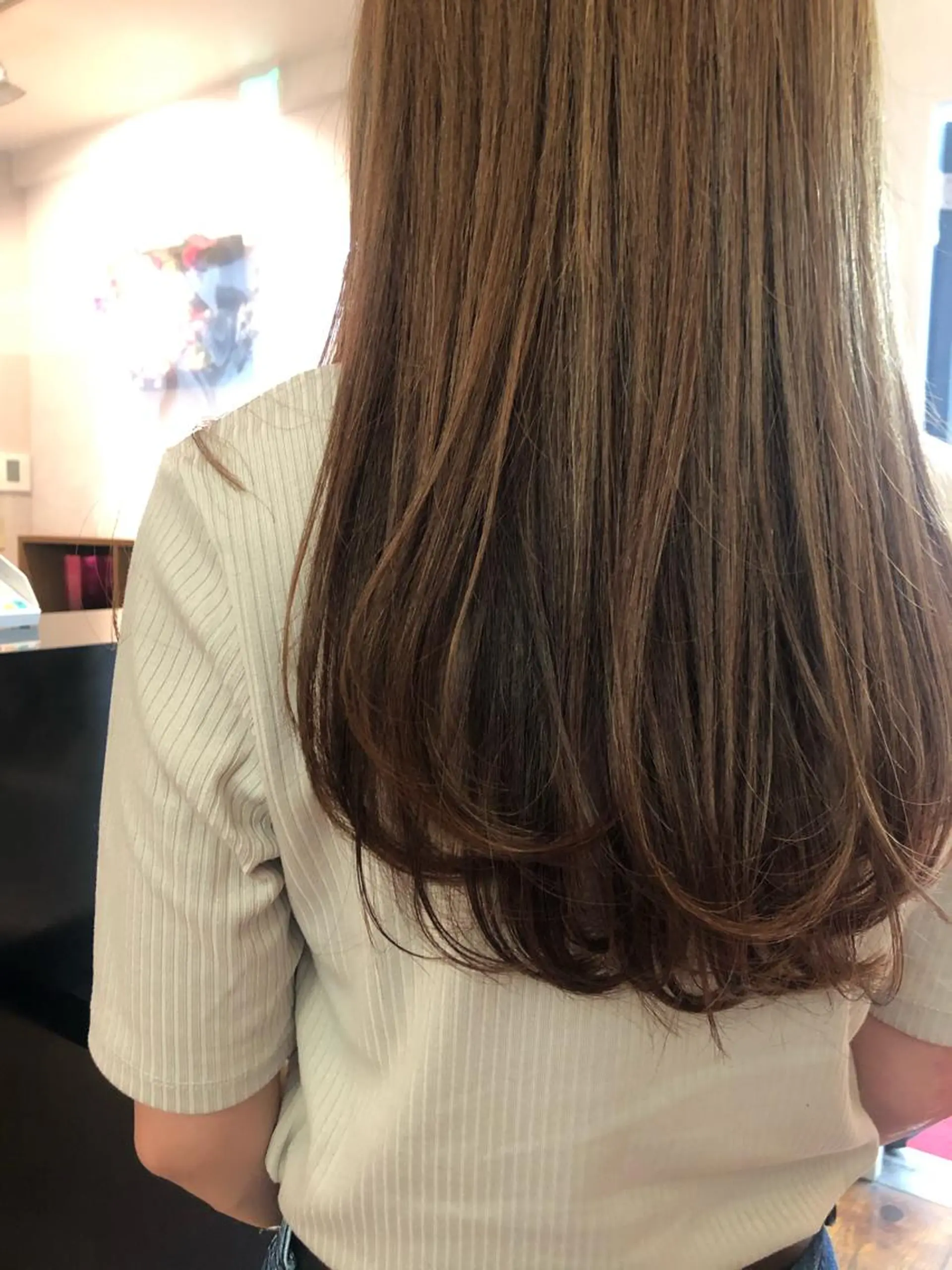 ロング レイヤーカット レイヤーカット🎀 kanaのヘアスタイル