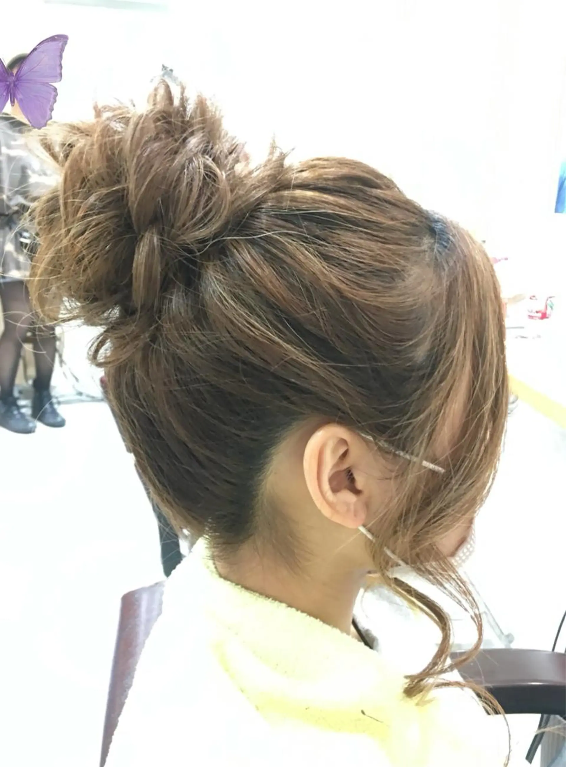 ヘアアレンジ お団子ヘア C LOVE所属・🐥ヘアセット🐥 🐥具志🐥のヘアスタイル