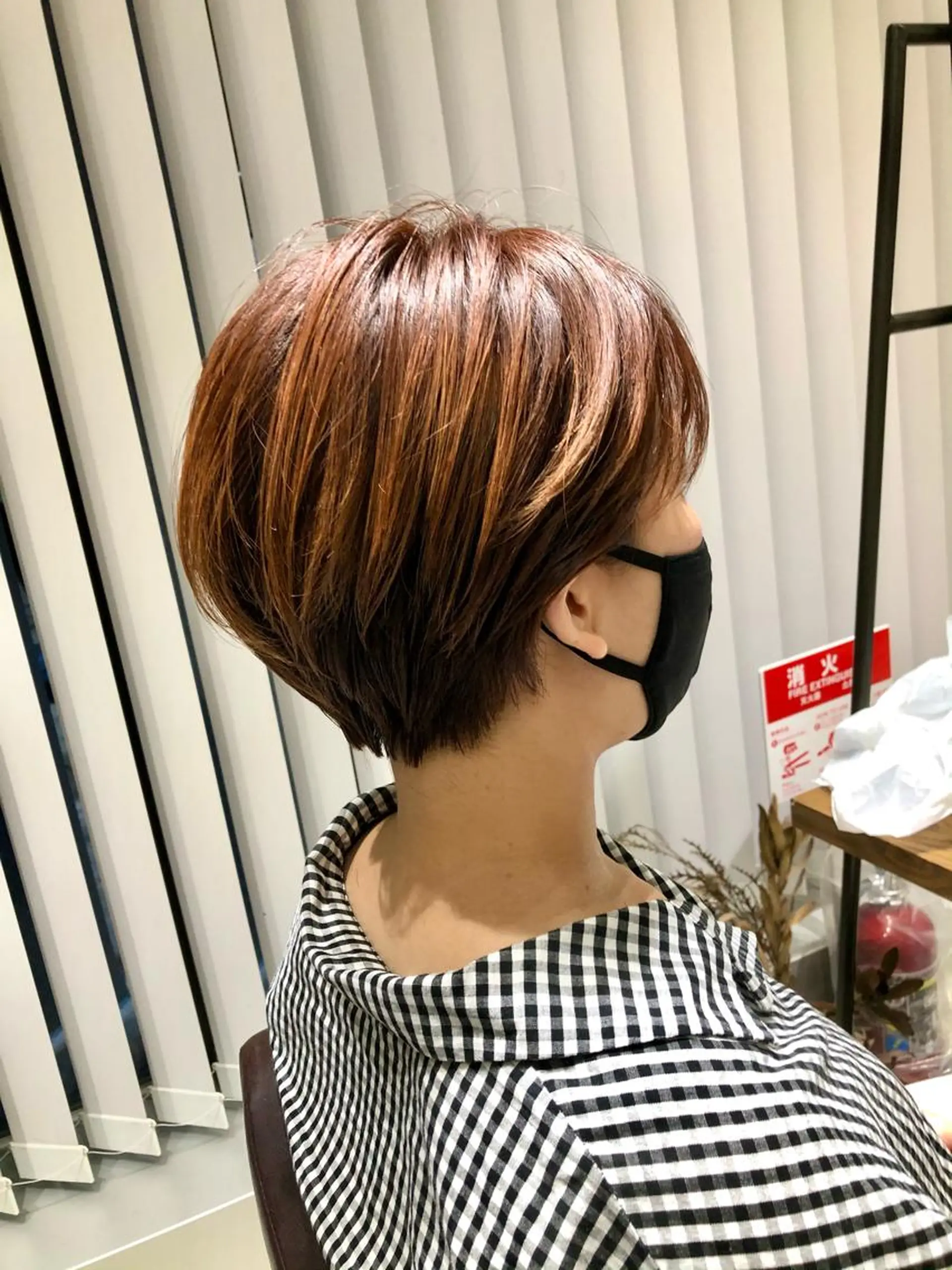 ショート ショートヘア カット 🌈透明感カラー 韓 国ヘアこうたろうのヘアスタイル